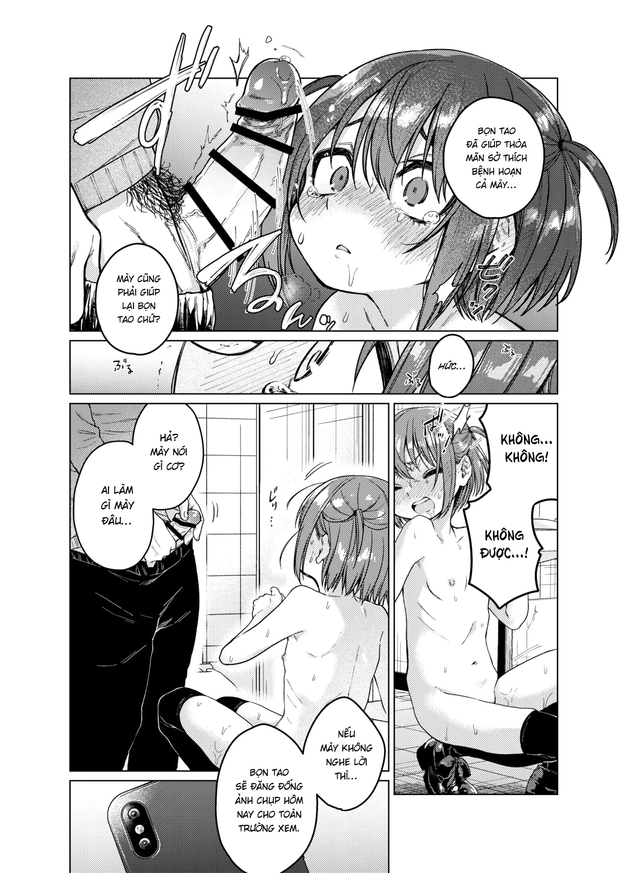 HentaiVN.net - Ảnh 18 - Uraaka ga Doukyuusei ni Barete Odosare Kyousei Roshutsu - Oneshot