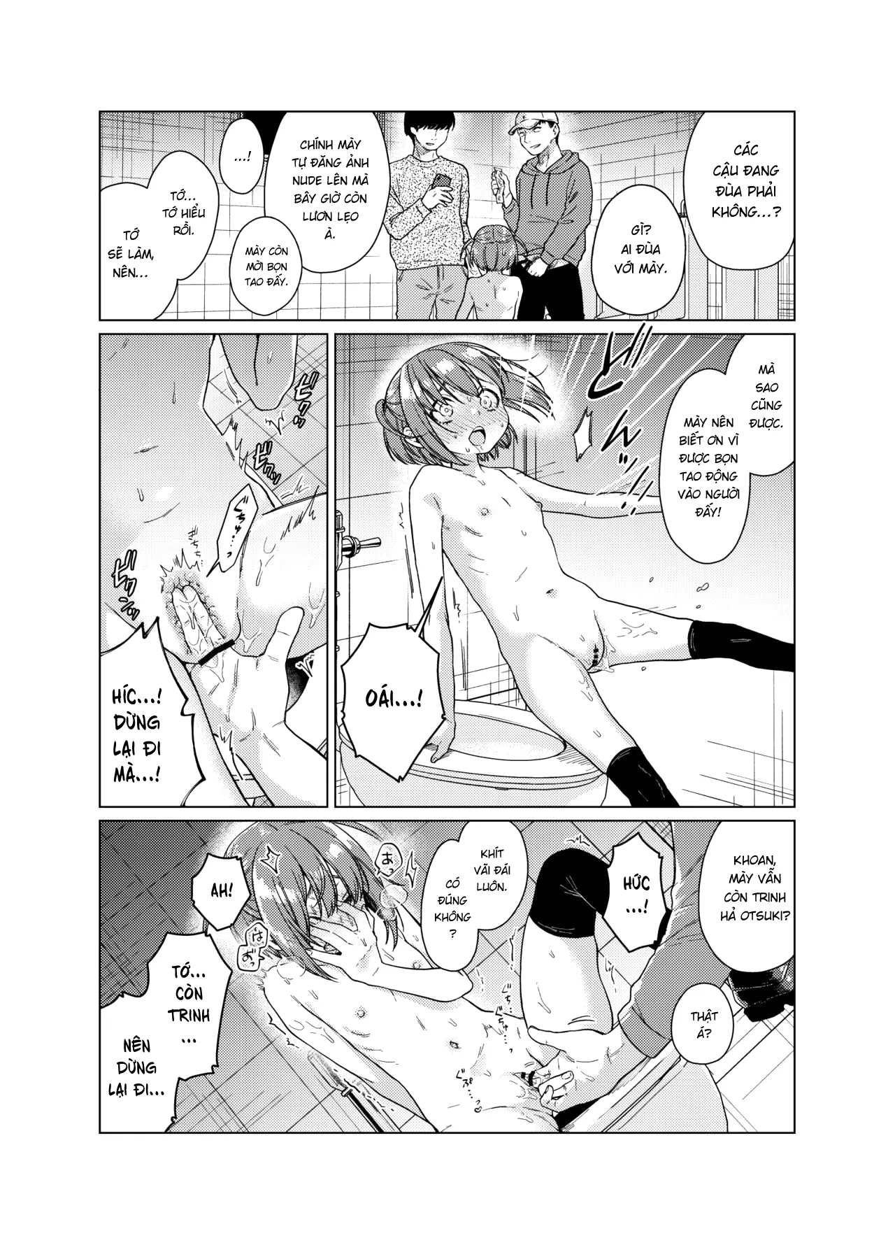 HentaiVN.net - Ảnh 19 - Uraaka ga Doukyuusei ni Barete Odosare Kyousei Roshutsu - Oneshot