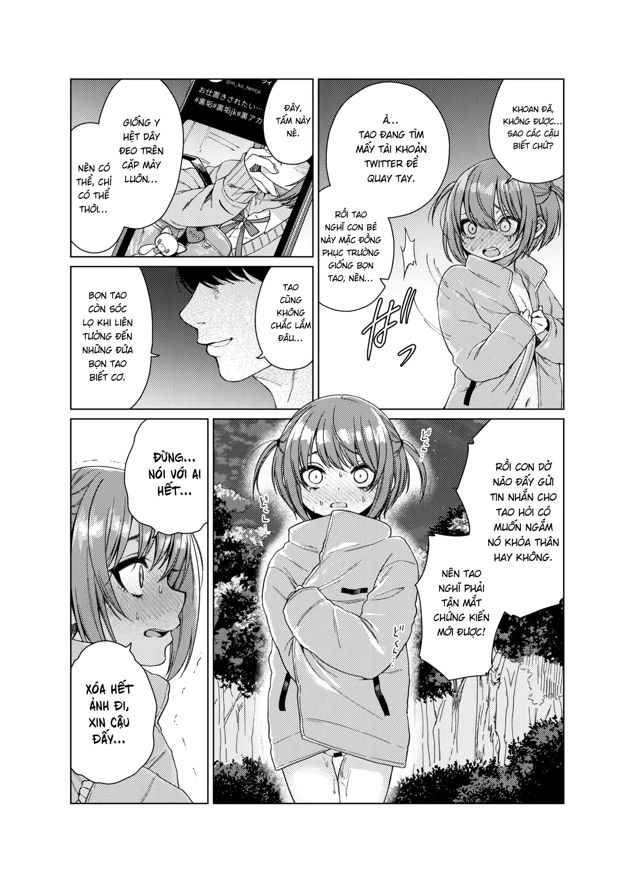 HentaiVN.net - Ảnh 8 - Uraaka ga Doukyuusei ni Barete Odosare Kyousei Roshutsu - Oneshot