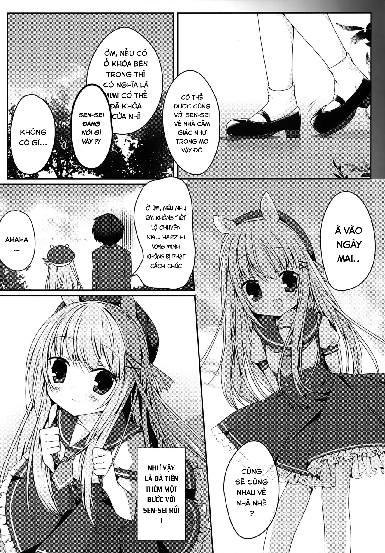 HentaiVN.net - Ảnh 18 - Mimi-chan no Mero x2 Keikaku [(Mimiket 34) [Puchimaple (Hisagi)] Mimi-chan no Mero x2 Keikaku] - Oneshot
