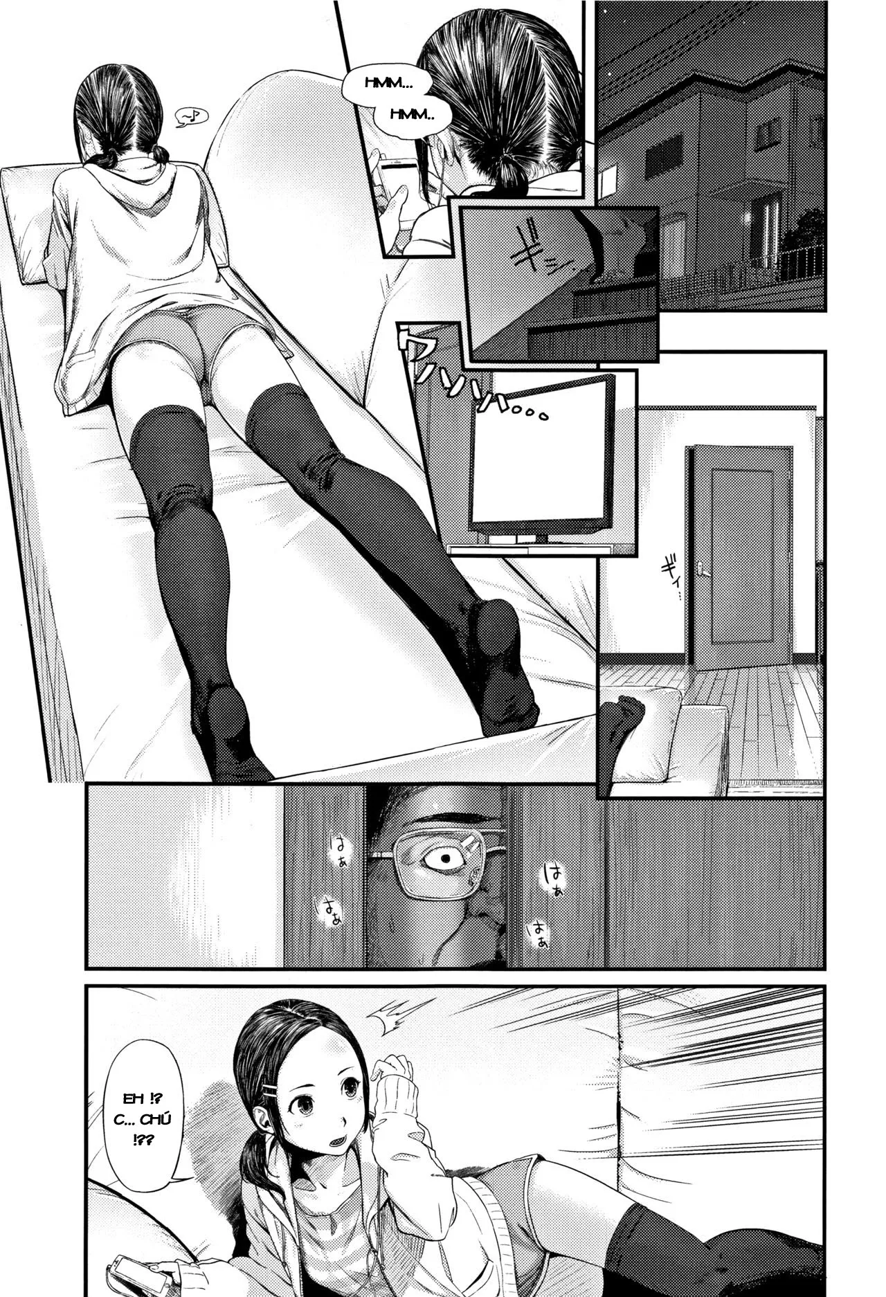 HentaiVN.net - Ảnh 4 - RusubanDenwa [Answering Machine ; Hijitsuzaisei Shoujo] - Oneshot