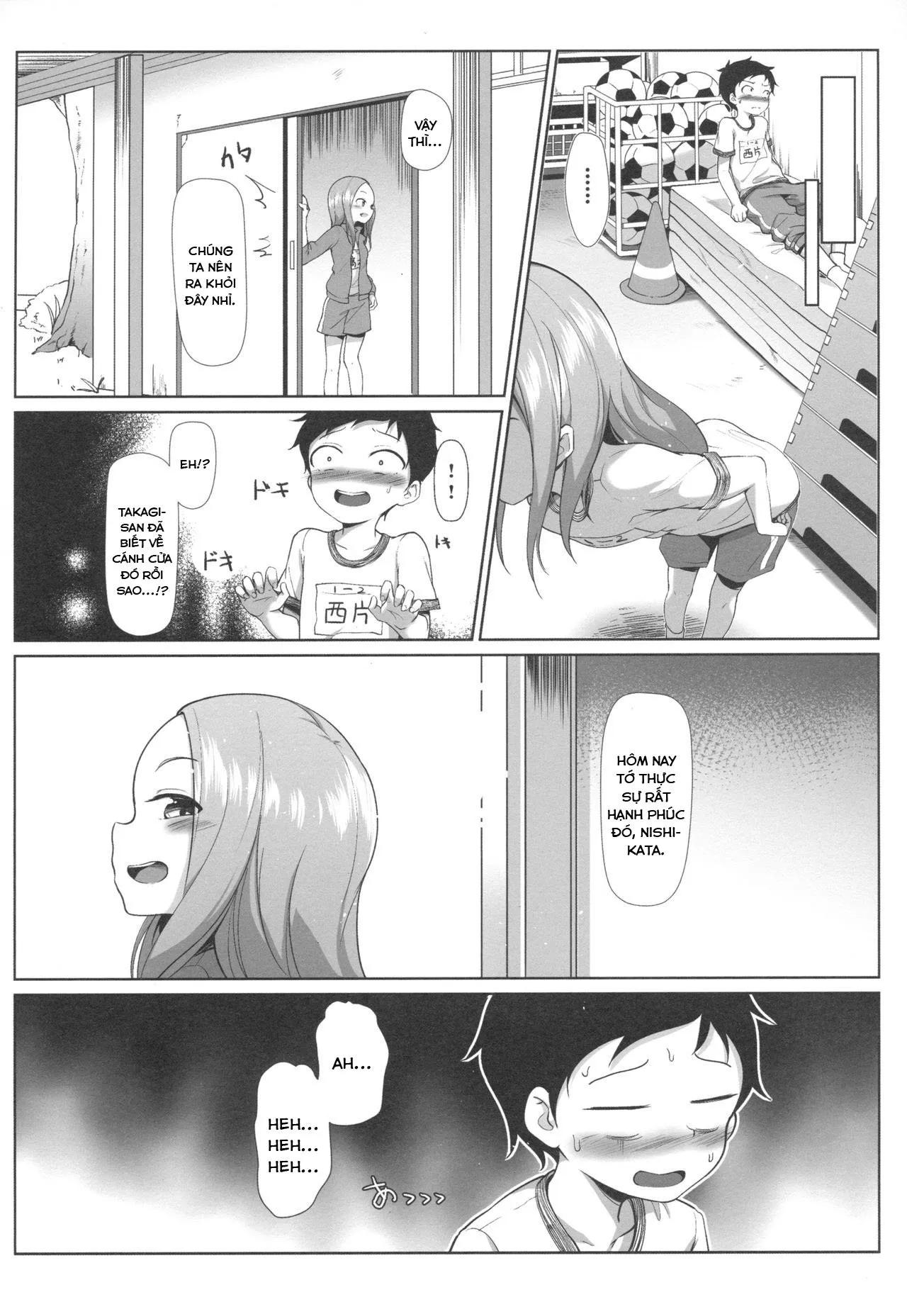HentaiVN.net - Ảnh 22 - Hòa quyện cùng vị mồ hôi của Takagi-san [Mixed with Takagi-san's Sweat; Takagi-san no Ase to Majiri Atte; 高木さんの汗と混じり合って] - Oneshot