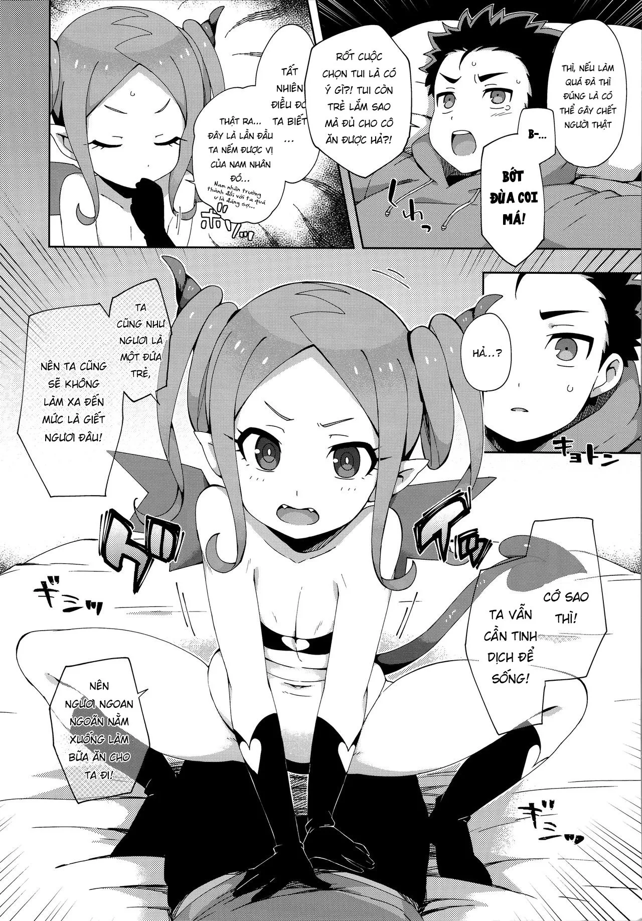 HentaiVN.net - Ảnh 11 - Hajimete wa Succubus [Loli đây] - Oneshot