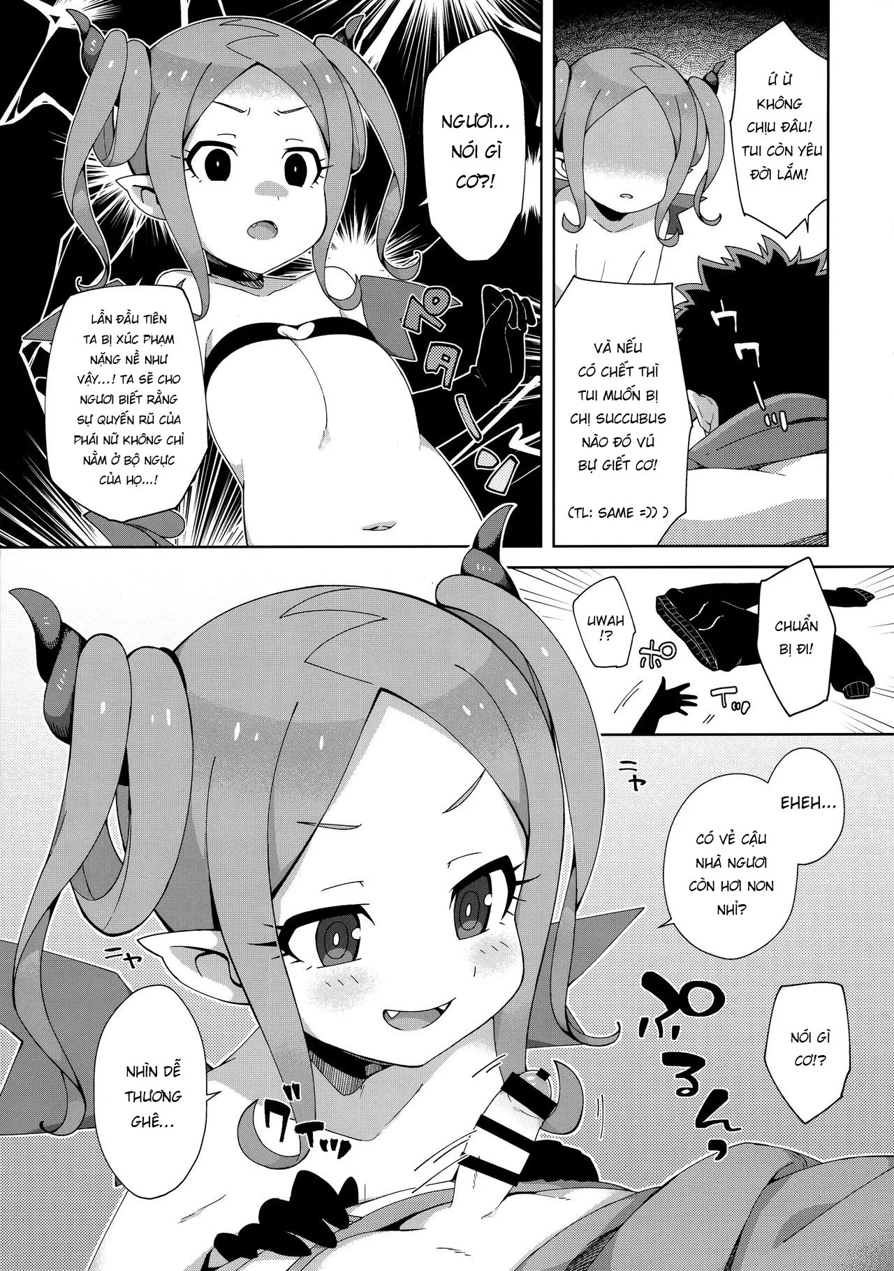 HentaiVN.net - Ảnh 12 - Hajimete wa Succubus [Loli đây] - Oneshot