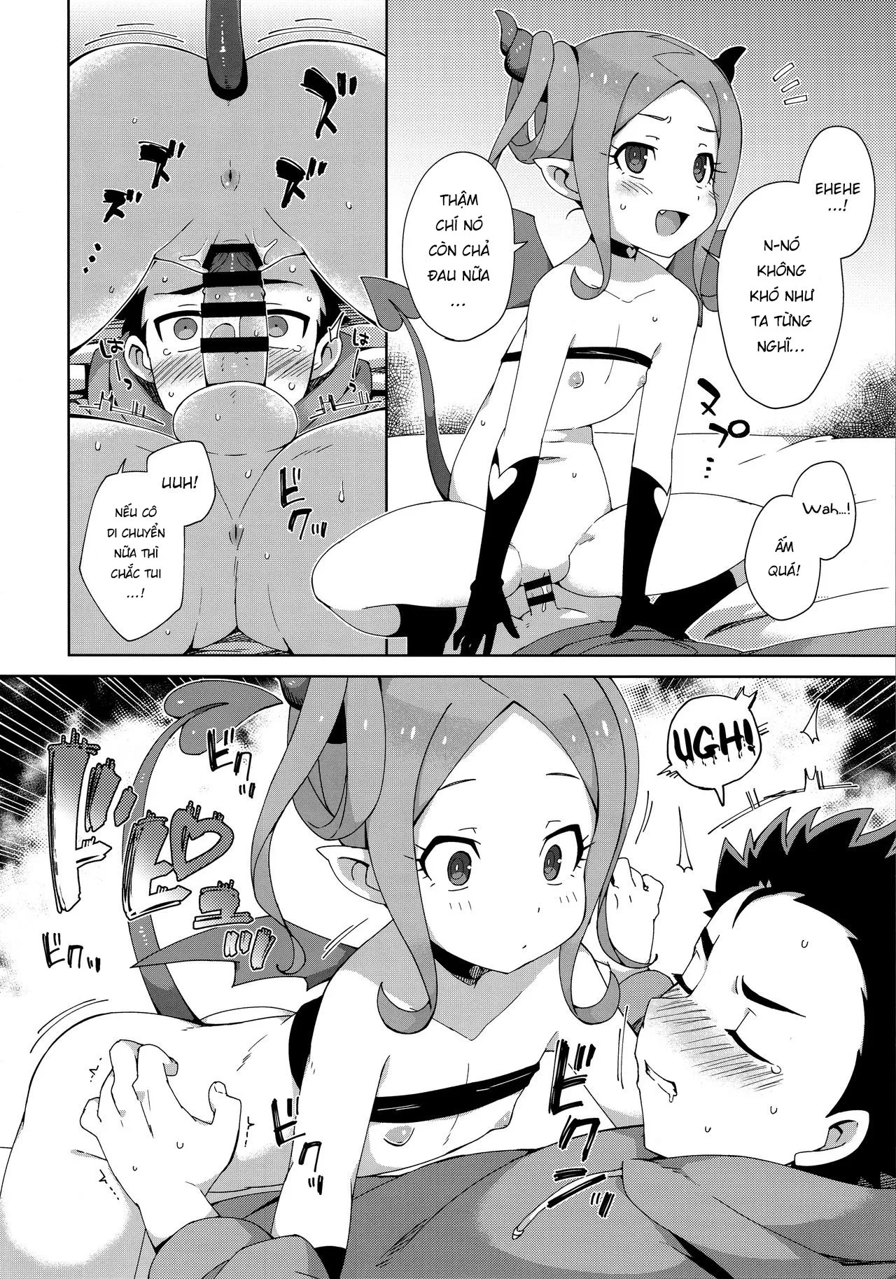 HentaiVN.net - Ảnh 19 - Hajimete wa Succubus [Loli đây] - Oneshot