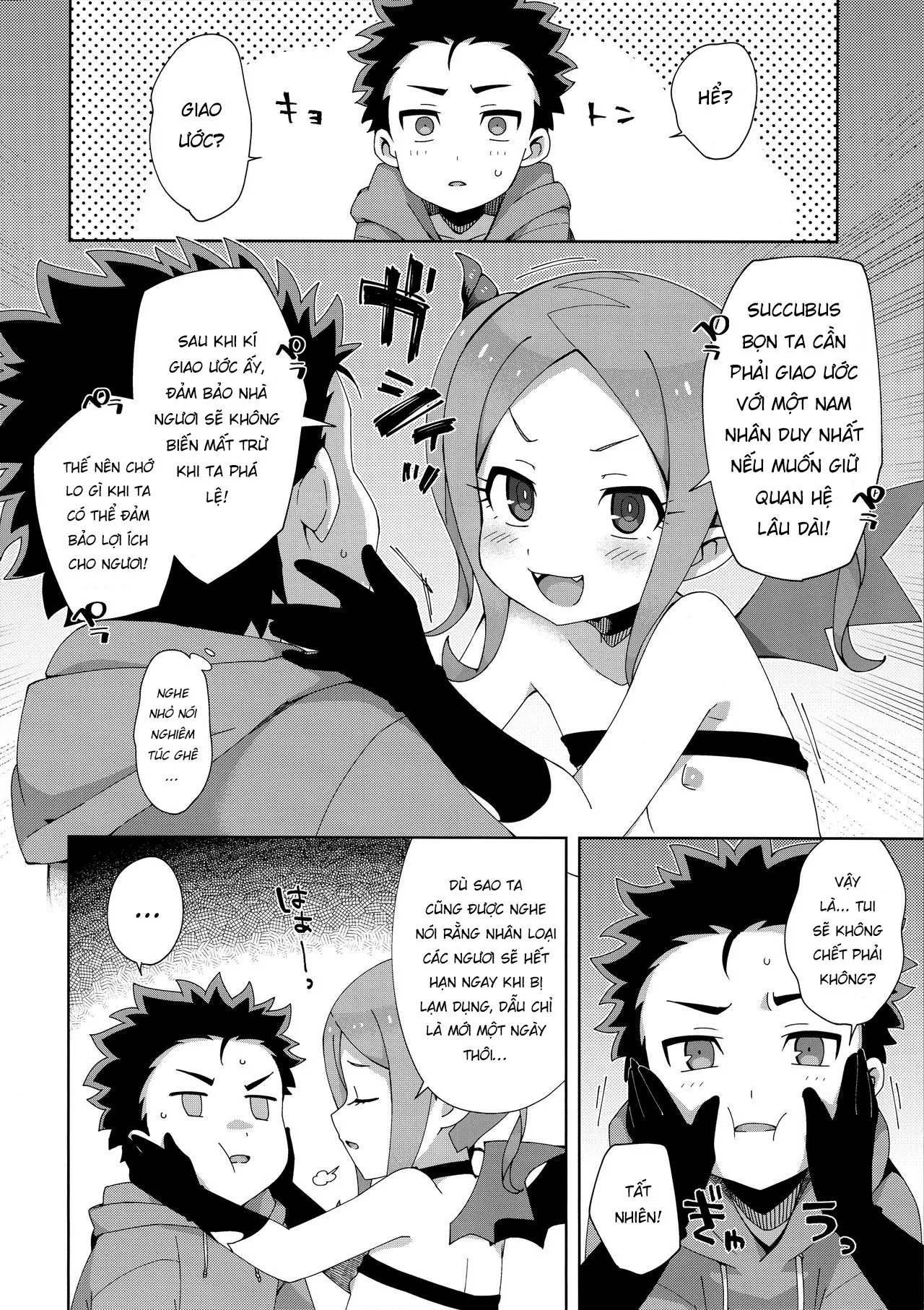 HentaiVN.net - Ảnh 25 - Hajimete wa Succubus [Loli đây] - Oneshot