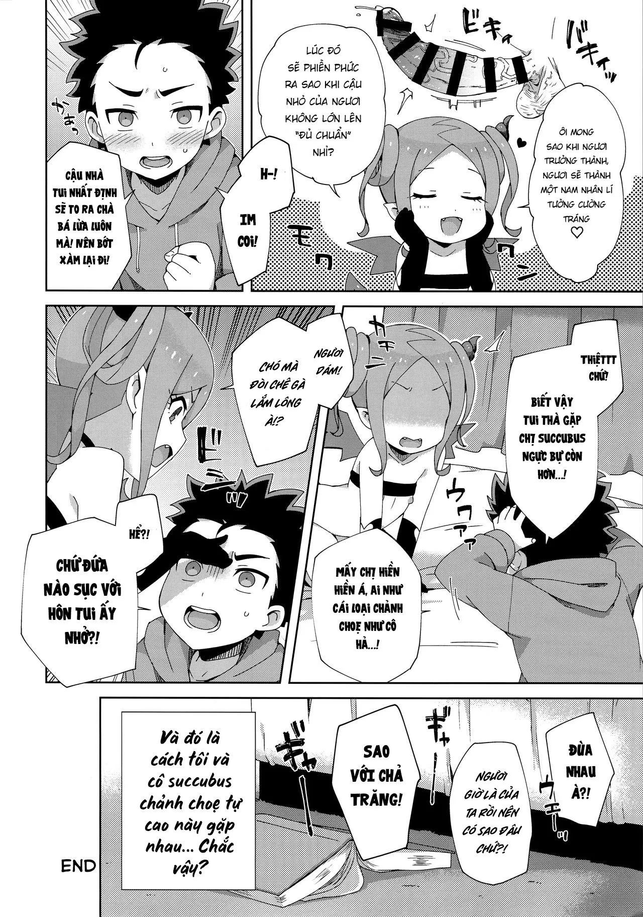 HentaiVN.net - Ảnh 29 - Hajimete wa Succubus [Loli đây] - Oneshot