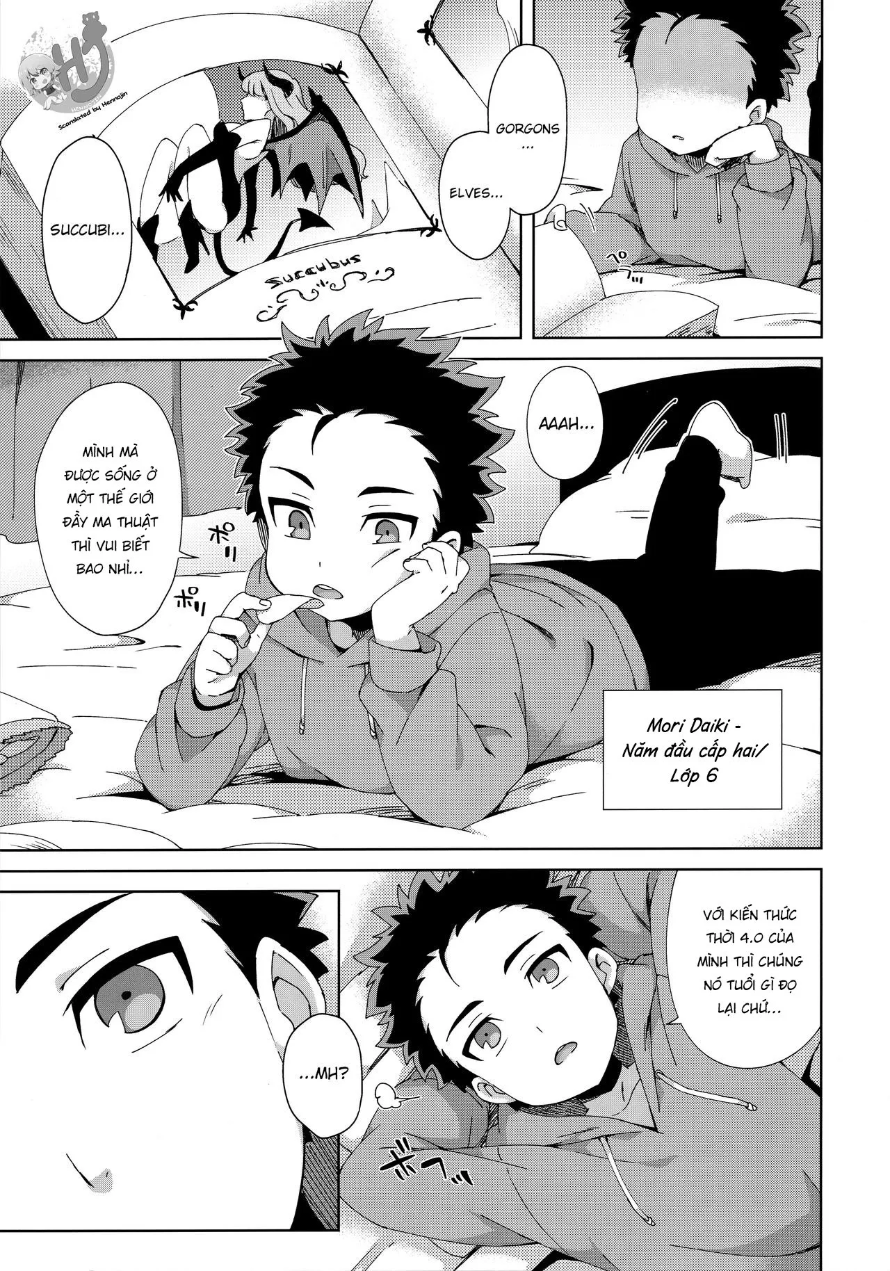 HentaiVN.net - Ảnh 6 - Hajimete wa Succubus [Loli đây] - Oneshot