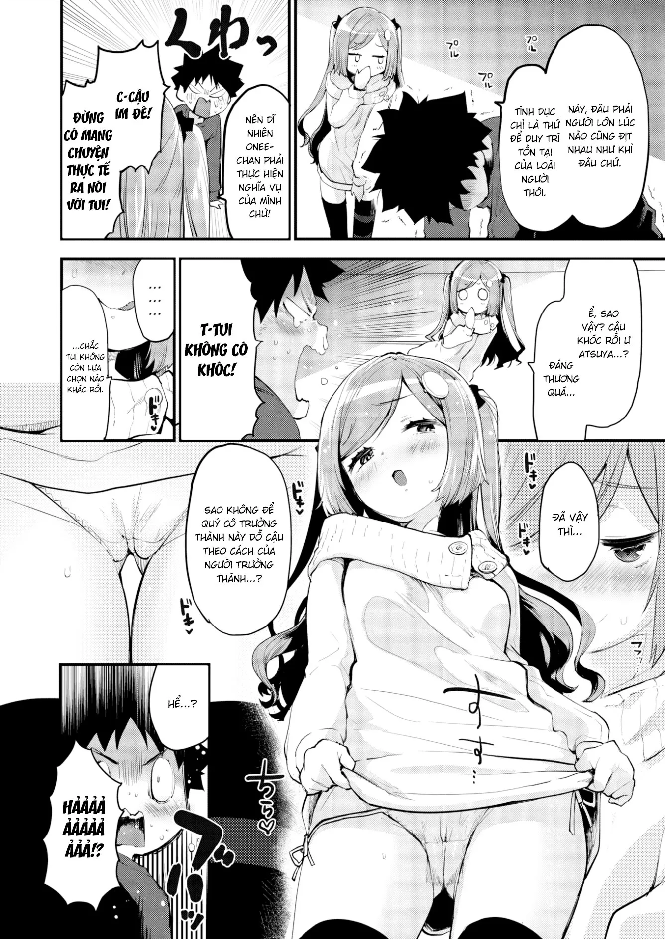 HentaiVN.net - Ảnh 6 - Chuyện Của Người Lớn ❤ [Let's Become Adults ❤] - Oneshot
