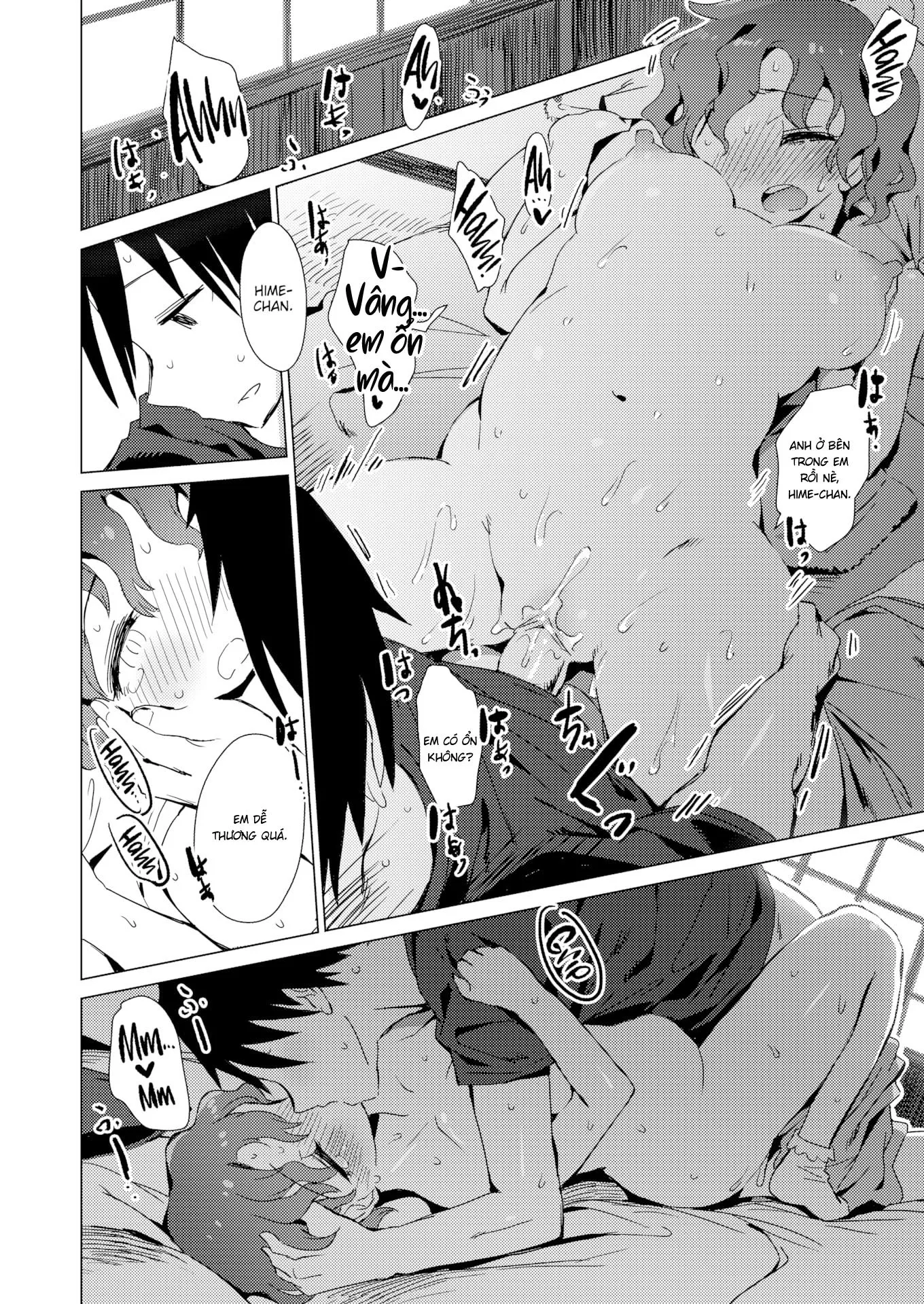 HentaiVN.net - Ảnh 8 - Gắn Kết Như Điên - Oneshot