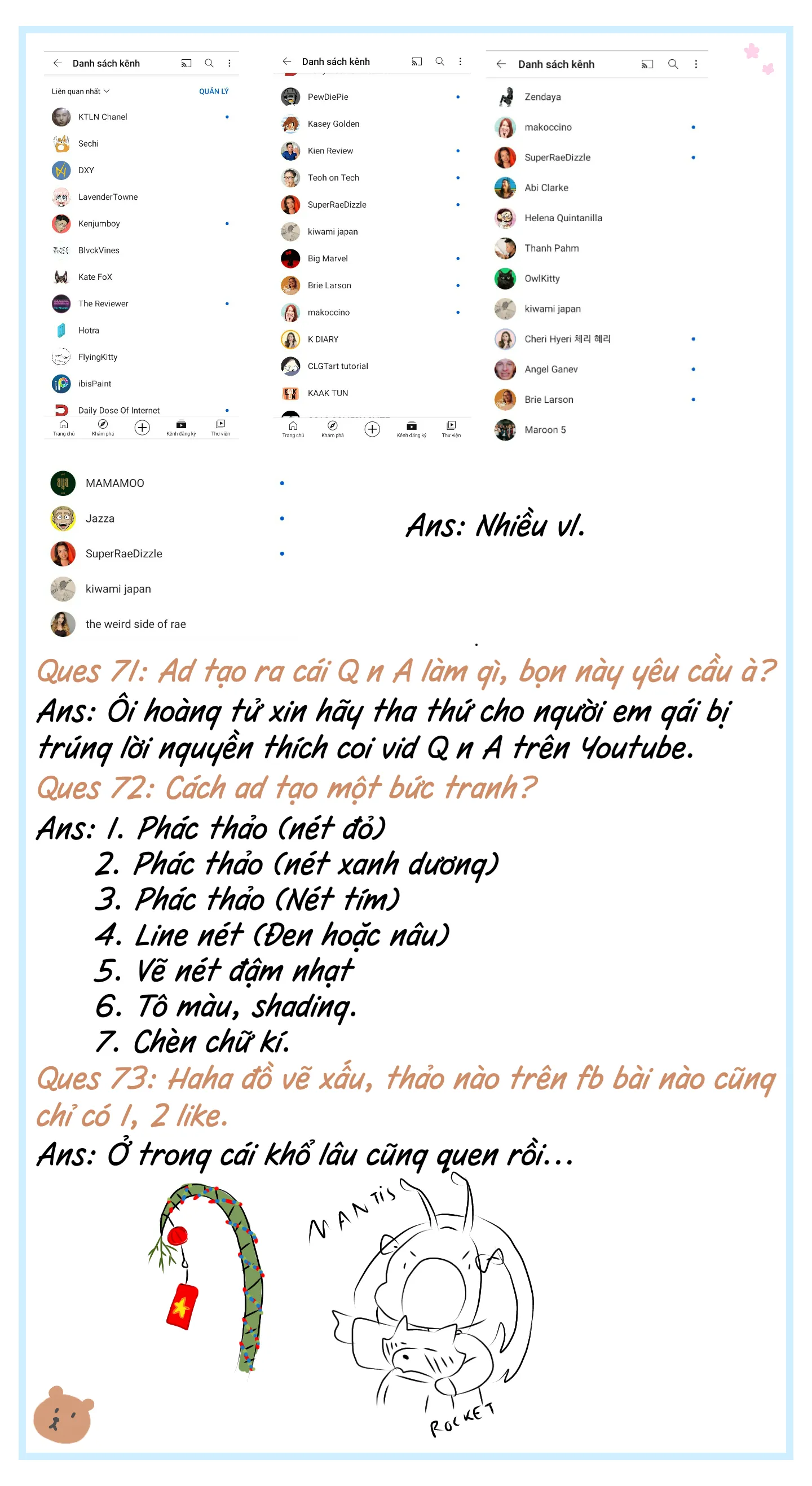 HentaiVN.net - Ảnh 11 - Never Forget, Never Forgive [Truyện Ngày Xưa, The Pen] - Q n A (Tự hỏi tự trả lời)