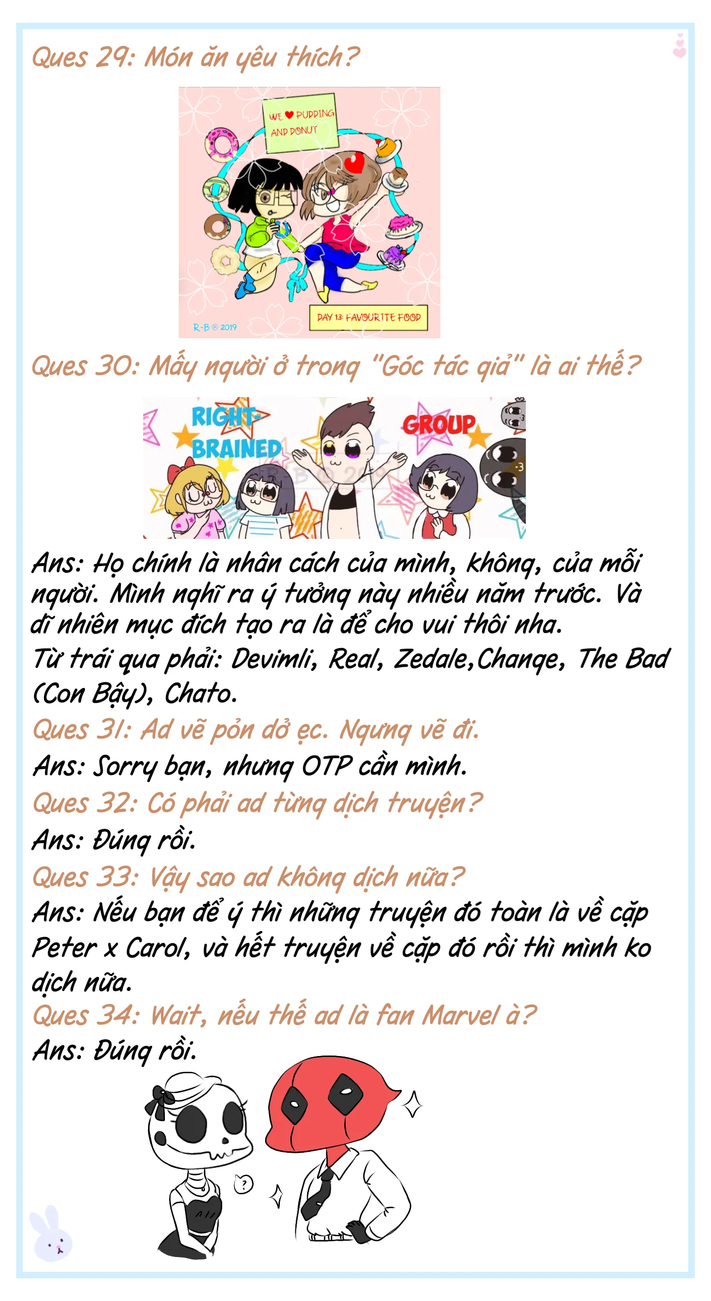 HentaiVN.net - Ảnh 6 - Never Forget, Never Forgive [Truyện Ngày Xưa, The Pen] - Q n A (Tự hỏi tự trả lời)