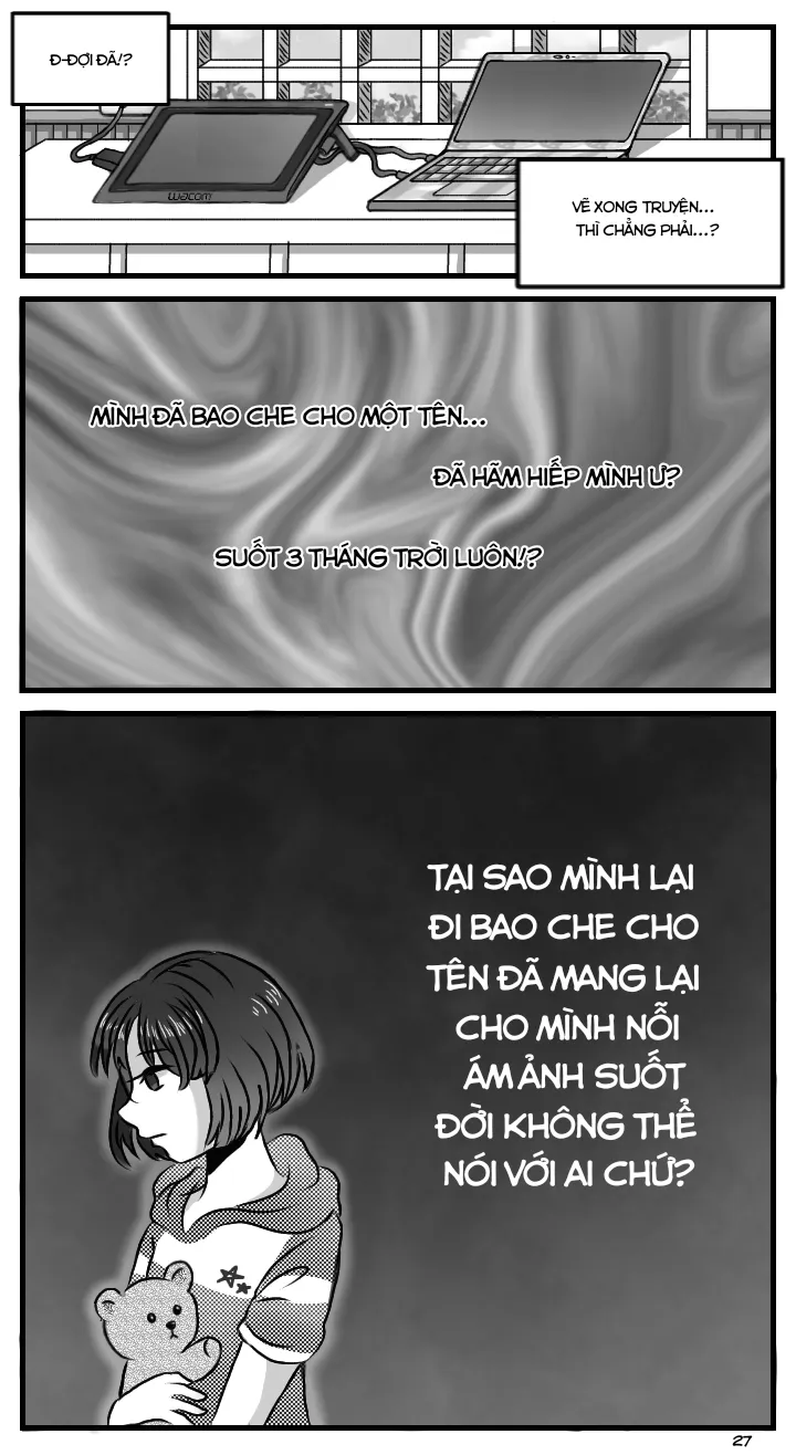 HentaiVN.net - Ảnh 30 - Never Forget, Never Forgive [Truyện Ngày Xưa, The Pen] - Oneshot