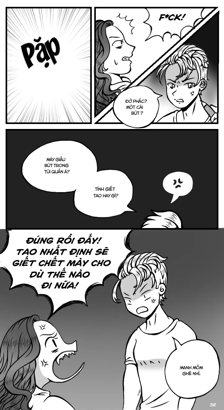 HentaiVN.net - Ảnh 35 - Never Forget, Never Forgive [Truyện Ngày Xưa, The Pen] - Oneshot