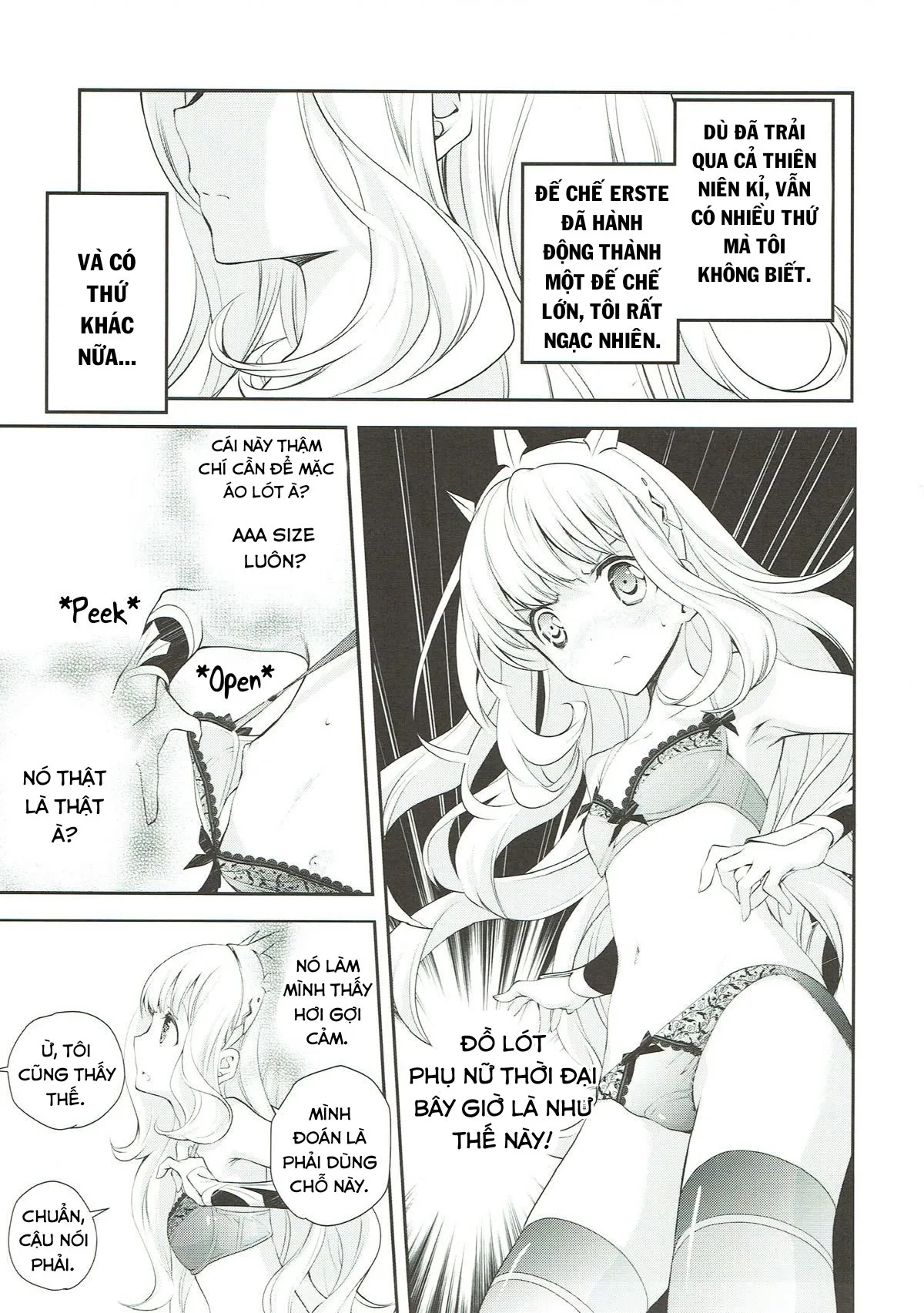 HentaiVN.net - Ảnh 4 - Tensai Bishoujo Renkinjutsushi no Hazukashii Are - Oneshot