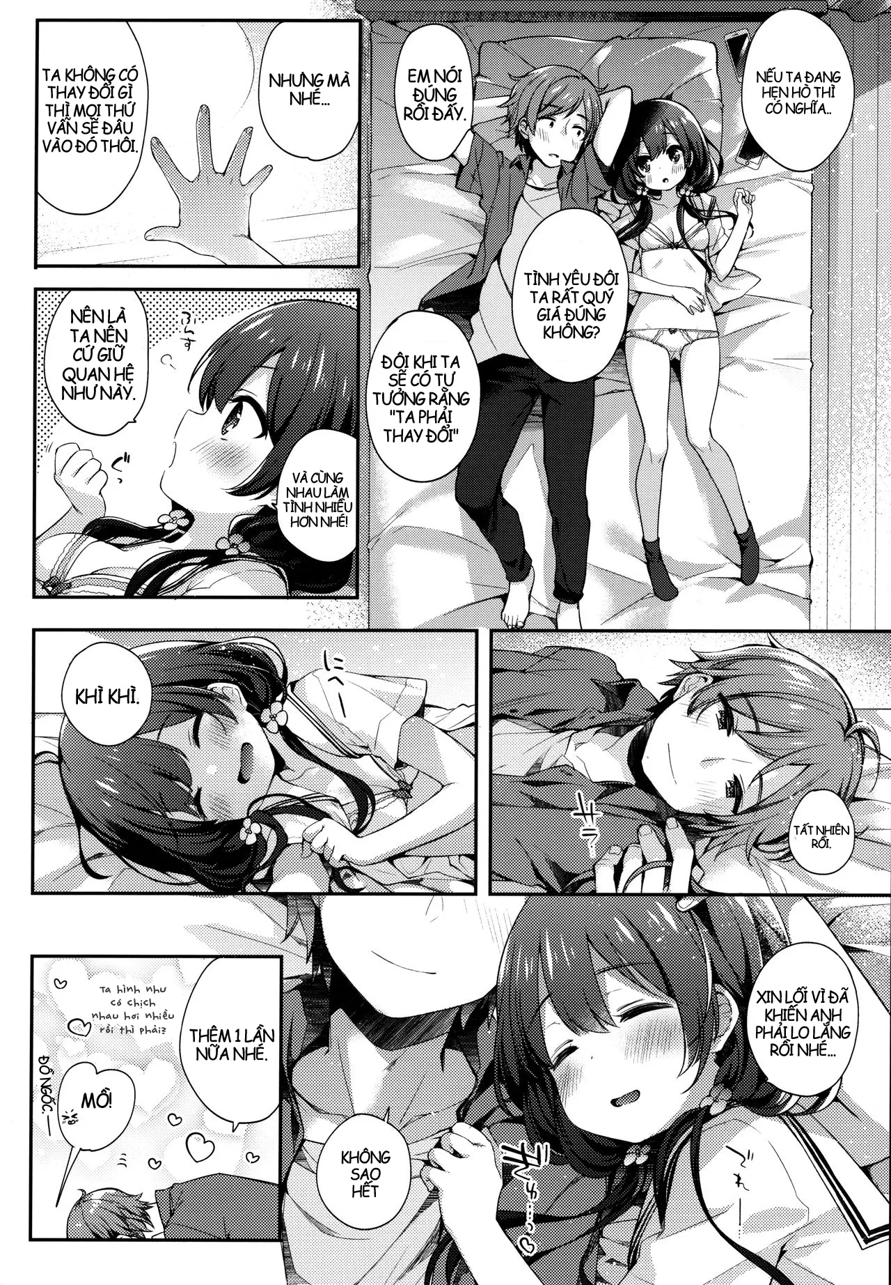 HentaiVN.net - Ảnh 24 - Anh cứ tưởng hai ta hết tình rồi cơ [Bokutachi wa, Koi o Shitenai Hazu datta ; ぼくたちは、恋をしてないはずだった ;] - Oneshot
