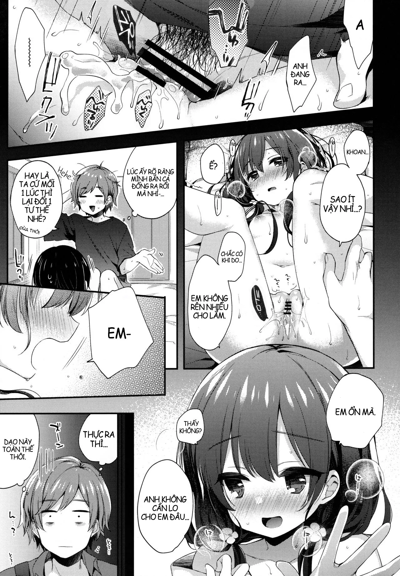 HentaiVN.net - Ảnh 7 - Anh cứ tưởng hai ta hết tình rồi cơ [Bokutachi wa, Koi o Shitenai Hazu datta ; ぼくたちは、恋をしてないはずだった ;] - Oneshot