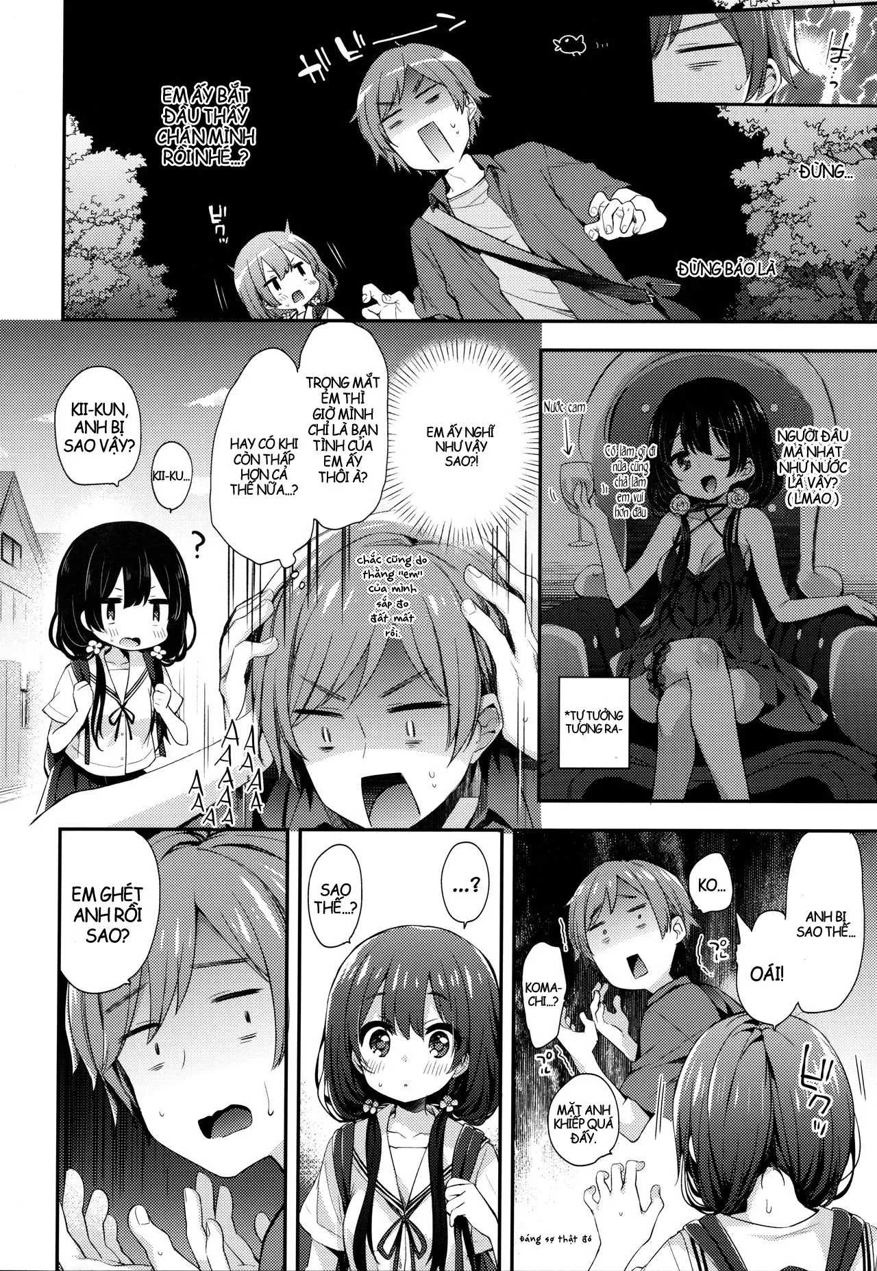 HentaiVN.net - Ảnh 8 - Anh cứ tưởng hai ta hết tình rồi cơ [Bokutachi wa, Koi o Shitenai Hazu datta ; ぼくたちは、恋をしてないはずだった ;] - Oneshot