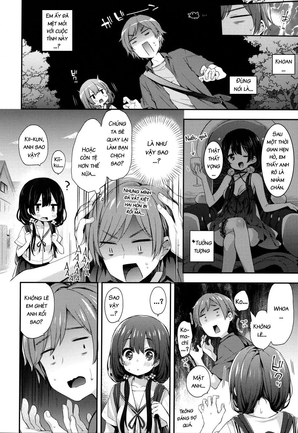 HentaiVN.net - Ảnh 7 - We Are Not in Love, That's What I Thought [Bokutachi wa, Koi o Shitenai Hazu datta] - Oneshot