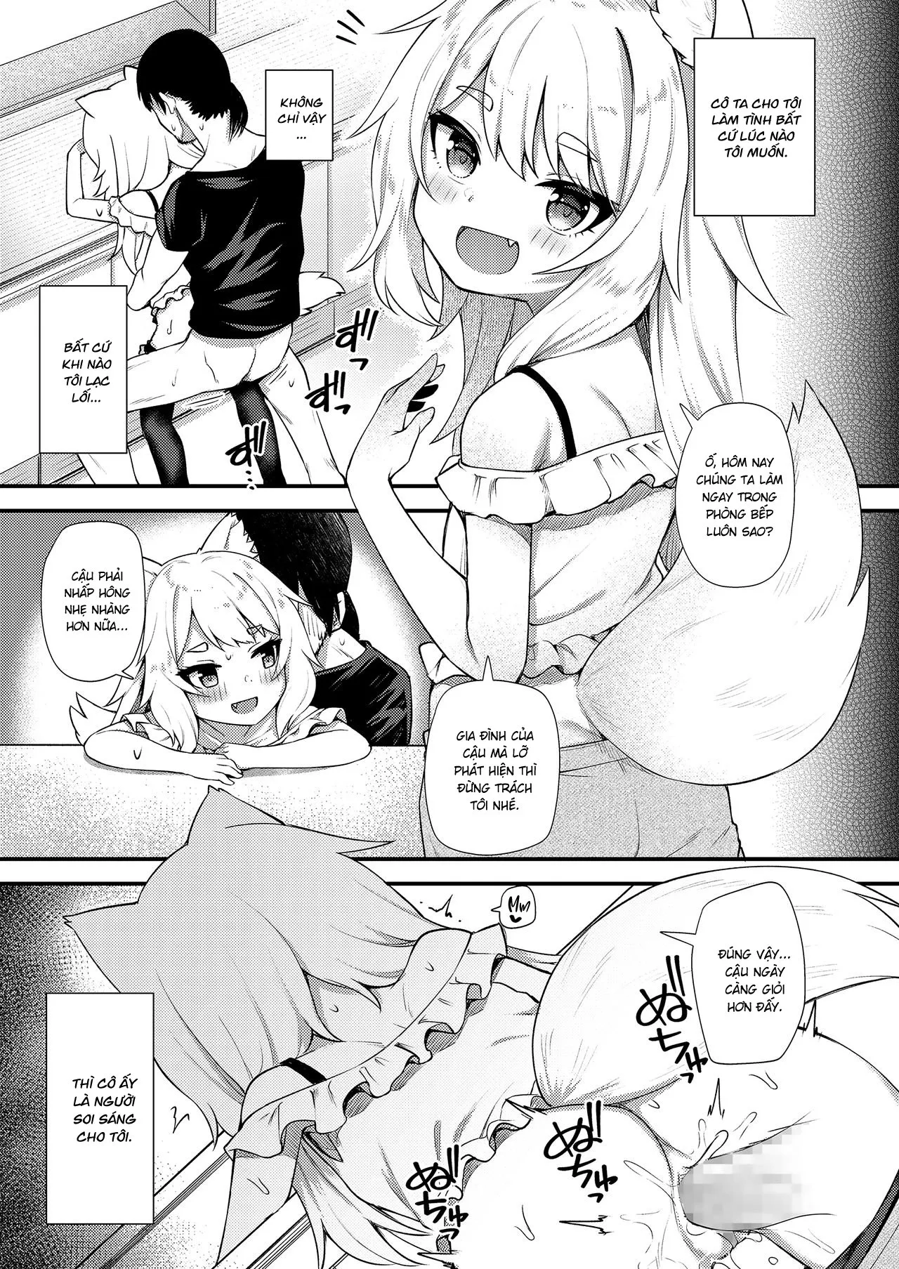 HentaiVN.net - Ảnh 13 - Thần Cáo Tình Yêu [Musubi no Machi, The Town of Matrimony, 結びの町] - Oneshot