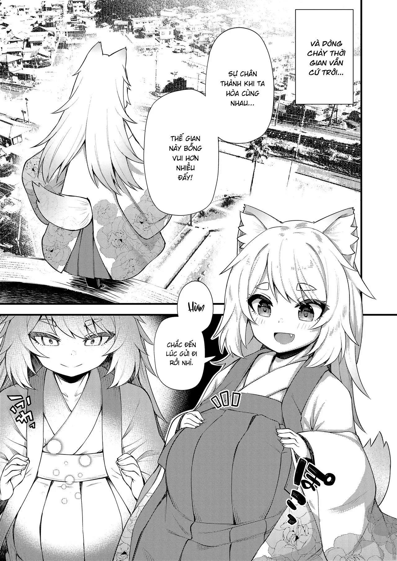HentaiVN.net - Ảnh 25 - Thần Cáo Tình Yêu [Musubi no Machi, The Town of Matrimony, 結びの町] - Oneshot