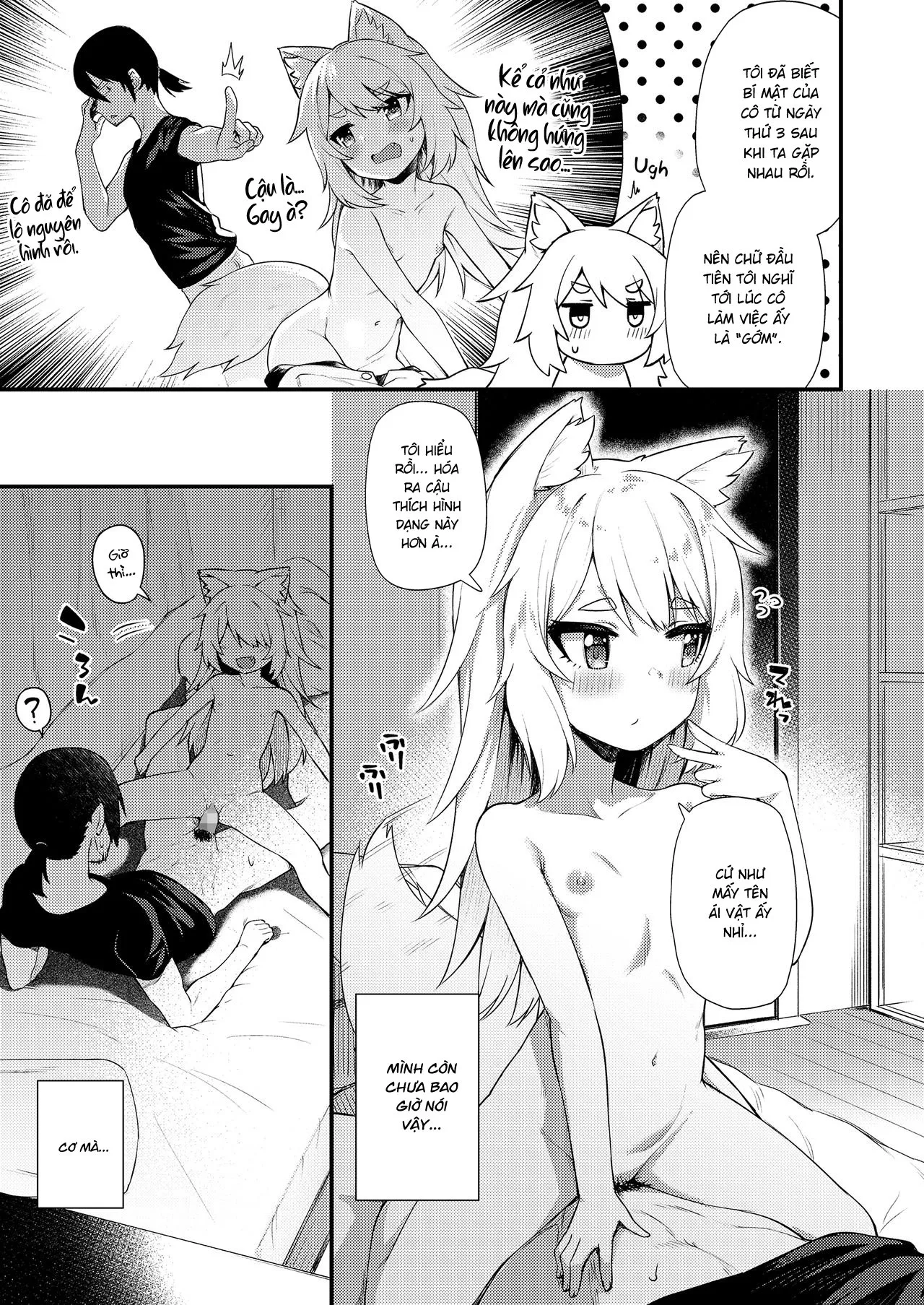 HentaiVN.net - Ảnh 5 - Thần Cáo Tình Yêu [Musubi no Machi, The Town of Matrimony, 結びの町] - Oneshot