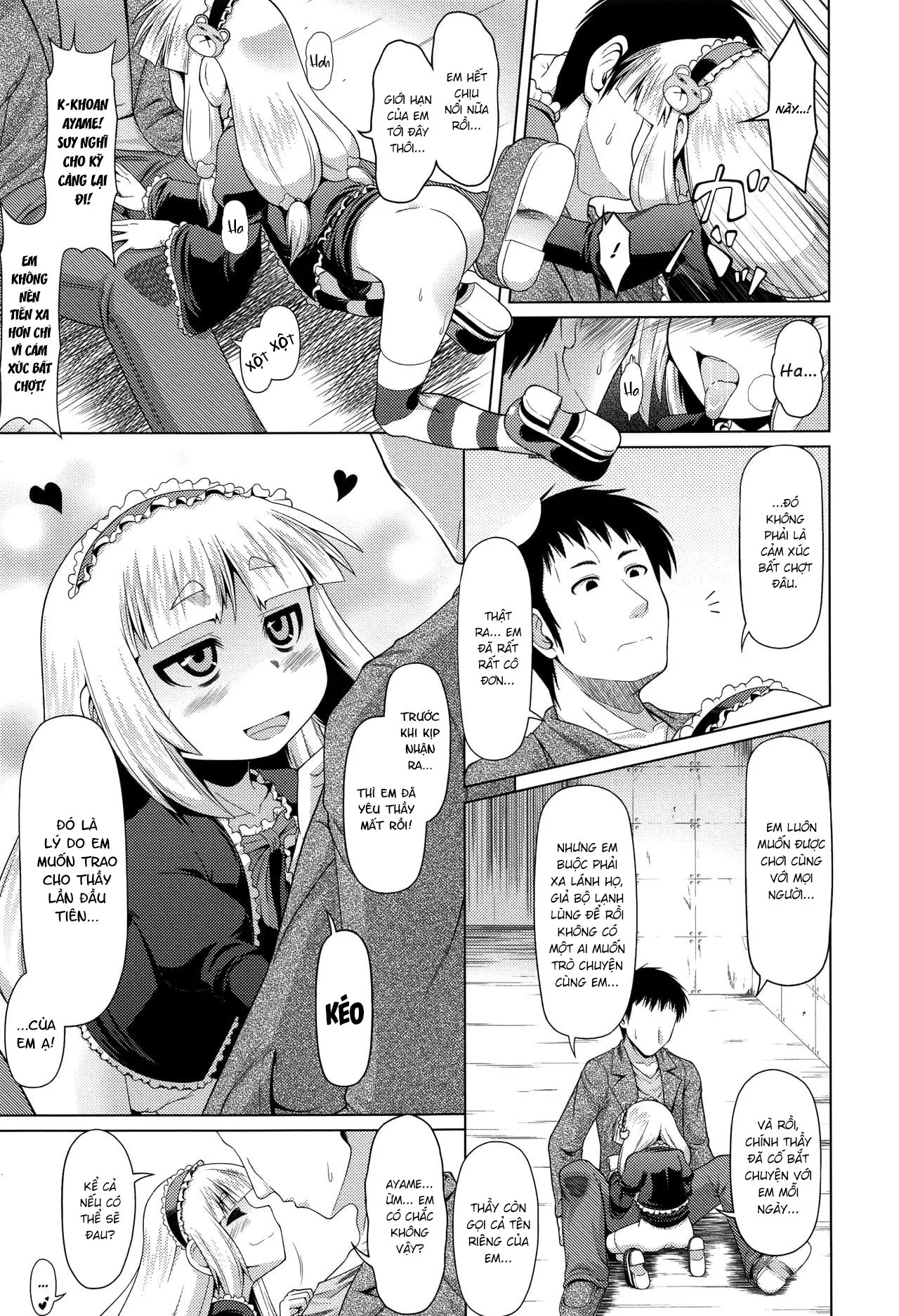 HentaiVN.net - Ảnh 11 - Bé gái với vẻ mặt vô cảm [Jitome de Mukuchi ga Kabinshou de | The Quiet Hypersensitive Girl With Scornful Eyes, ジト目で無口が過敏症で] - Oneshot