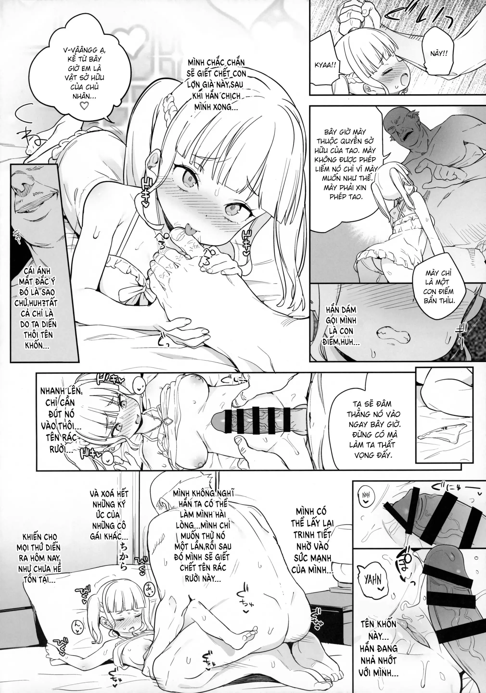HentaiVN.net - Ảnh 12 - Tsugou no Yoi Tanoshii Isekai de Kuzuo no Benri na Mesu ni Naru - Oneshot