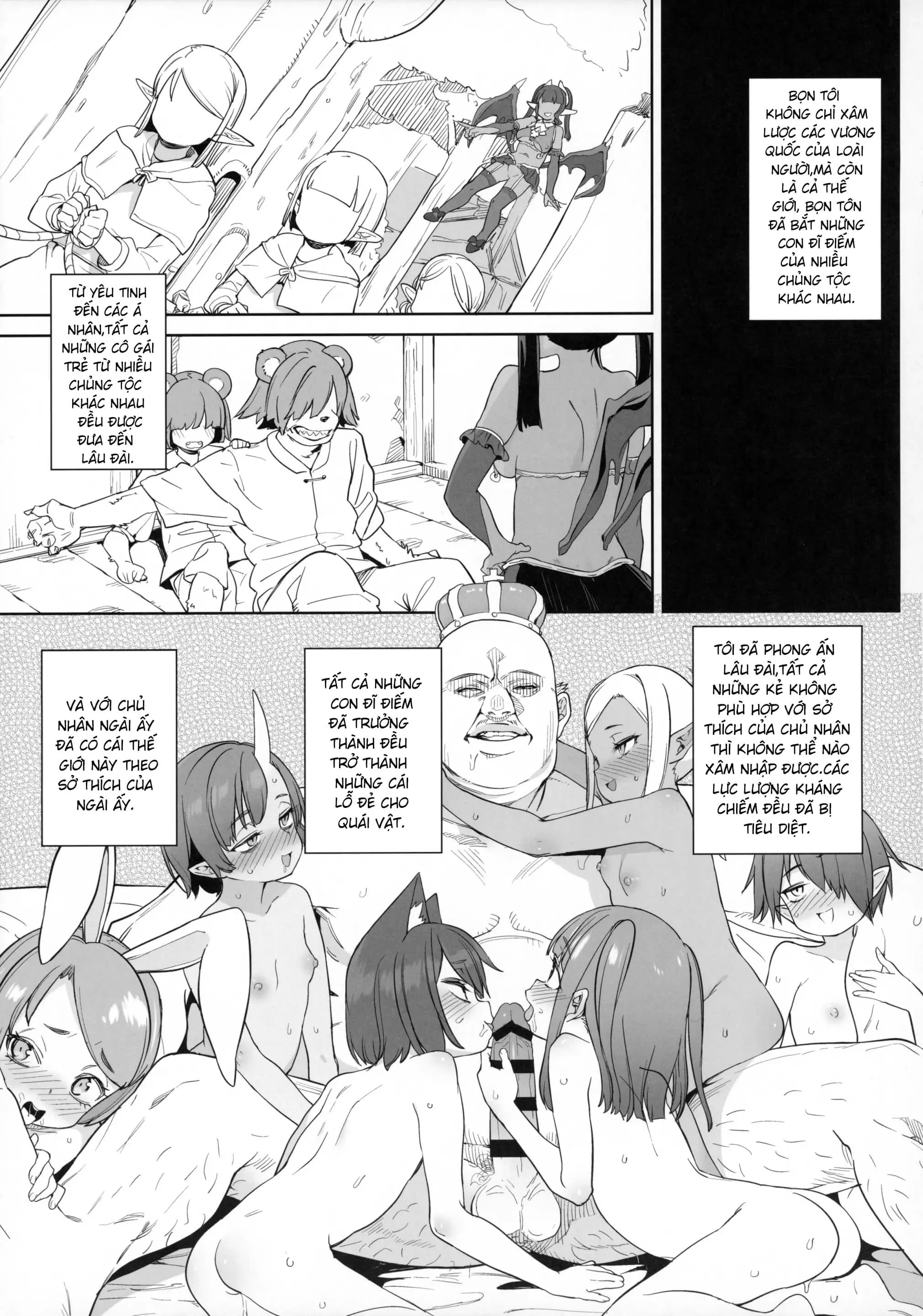 HentaiVN.net - Ảnh 23 - Tsugou no Yoi Tanoshii Isekai de Kuzuo no Benri na Mesu ni Naru - Oneshot