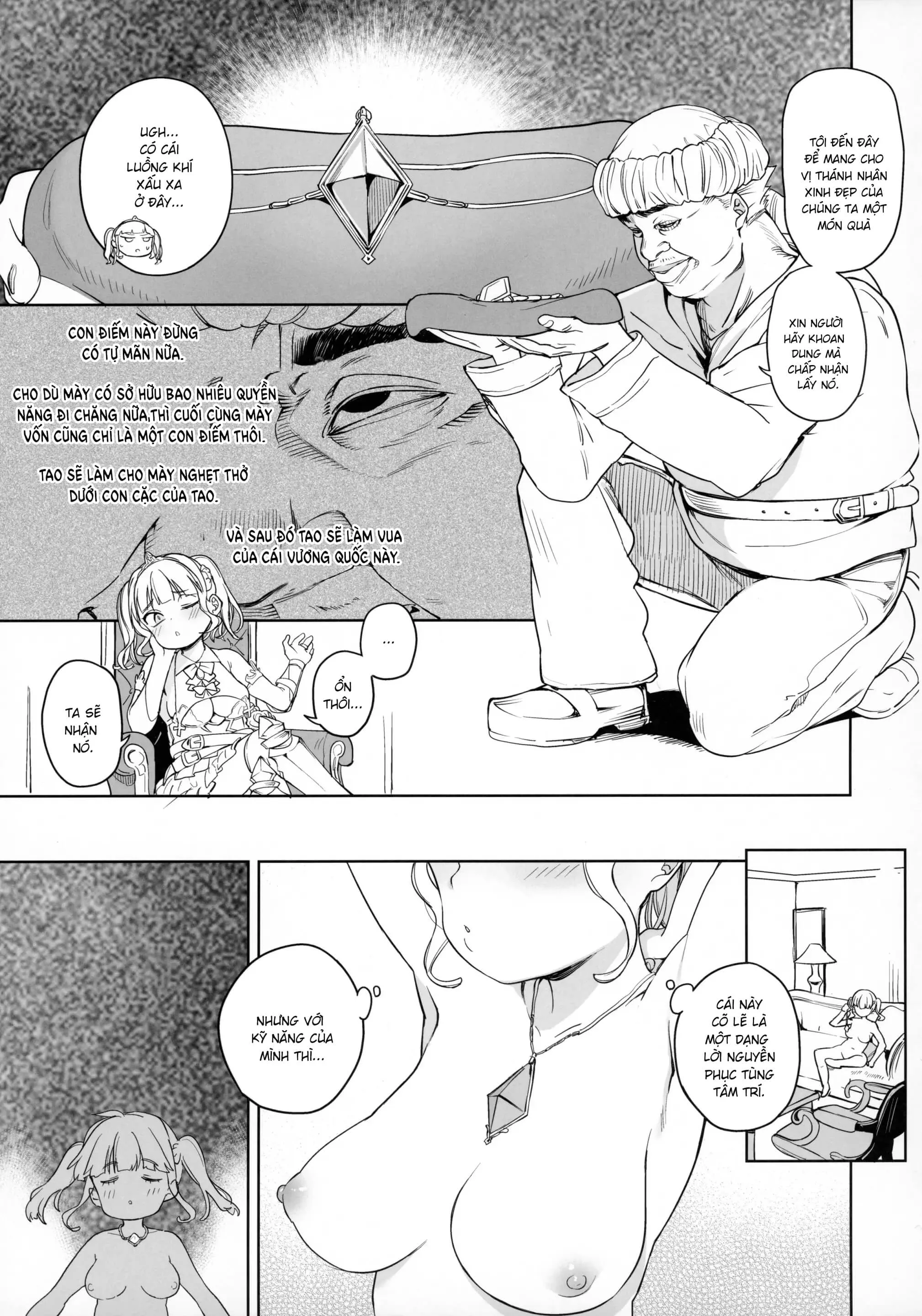 HentaiVN.net - Ảnh 7 - Tsugou no Yoi Tanoshii Isekai de Kuzuo no Benri na Mesu ni Naru - Oneshot