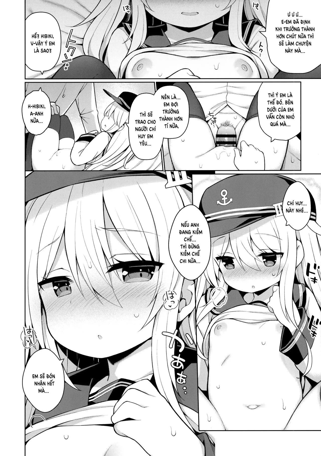 HentaiVN.net - Ảnh 14 - Hibiki-chan Himitsu no Hatsu Sounyuu -(Kantai Collection -KanColle-) - Oneshot