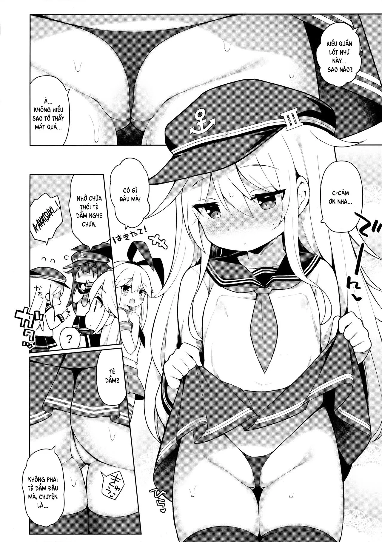 HentaiVN.net - Ảnh 6 - Hibiki-chan Himitsu no Hatsu Sounyuu -(Kantai Collection -KanColle-) - Oneshot