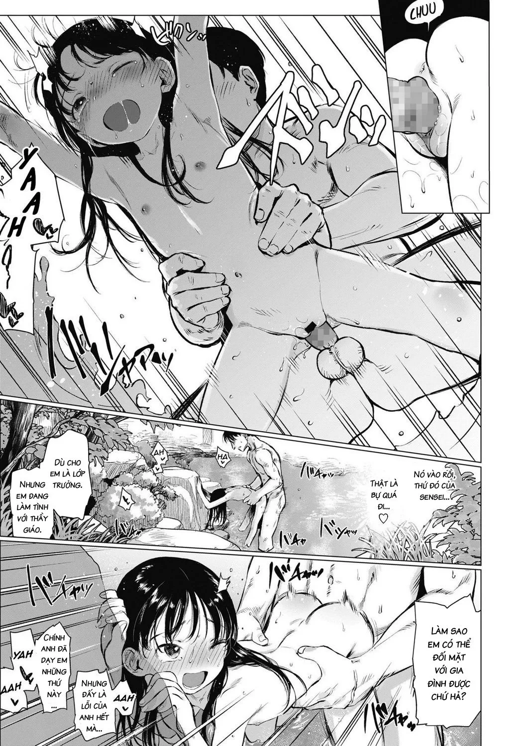 HentaiVN.net - Ảnh 9 - Oshiego to Onsen Ryokou - Oneshot
