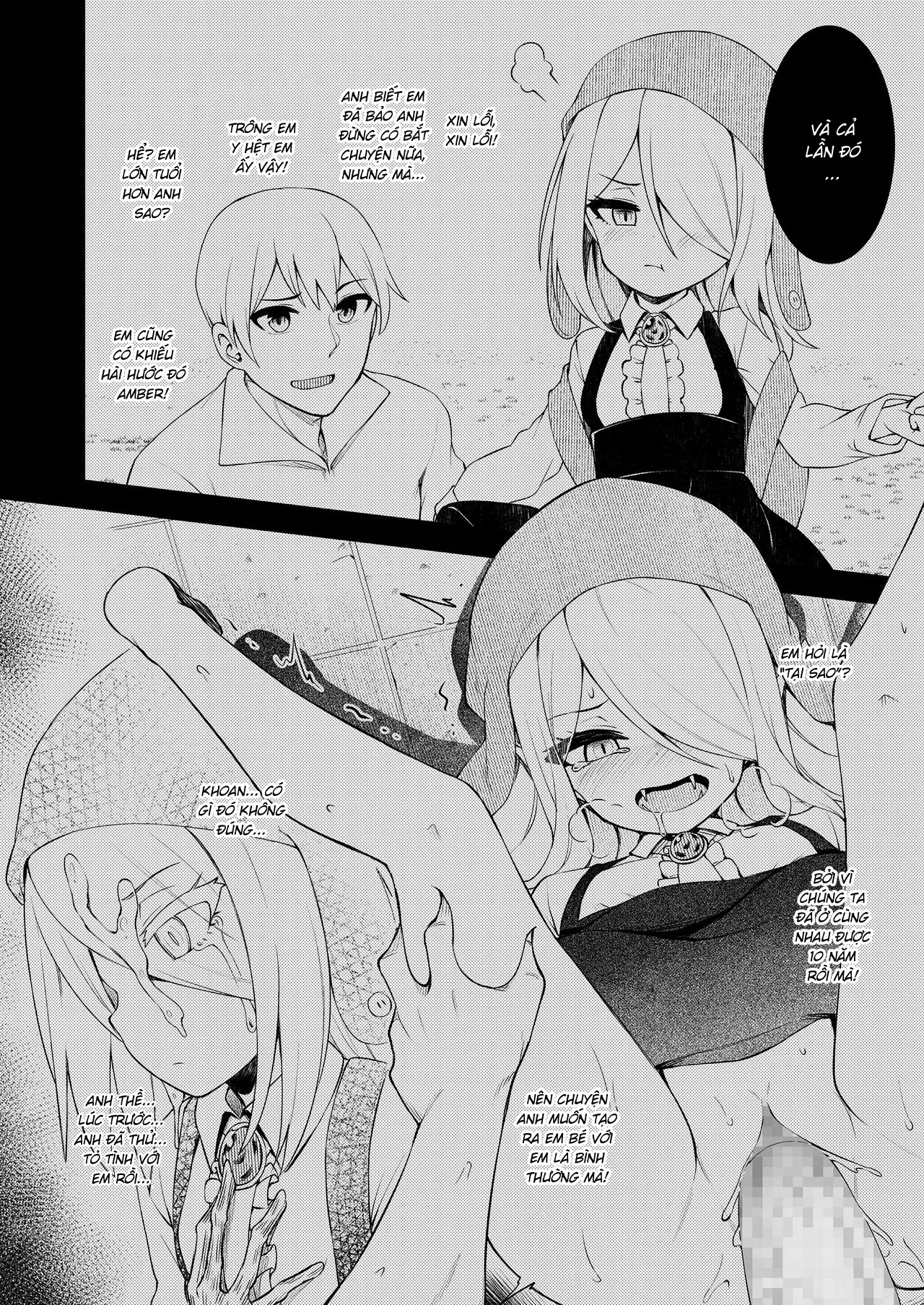 HentaiVN.net - Ảnh 26 - Sự Cứu Rỗi [廃忘ノクターン, Bygone Nocturne] - Oneshot