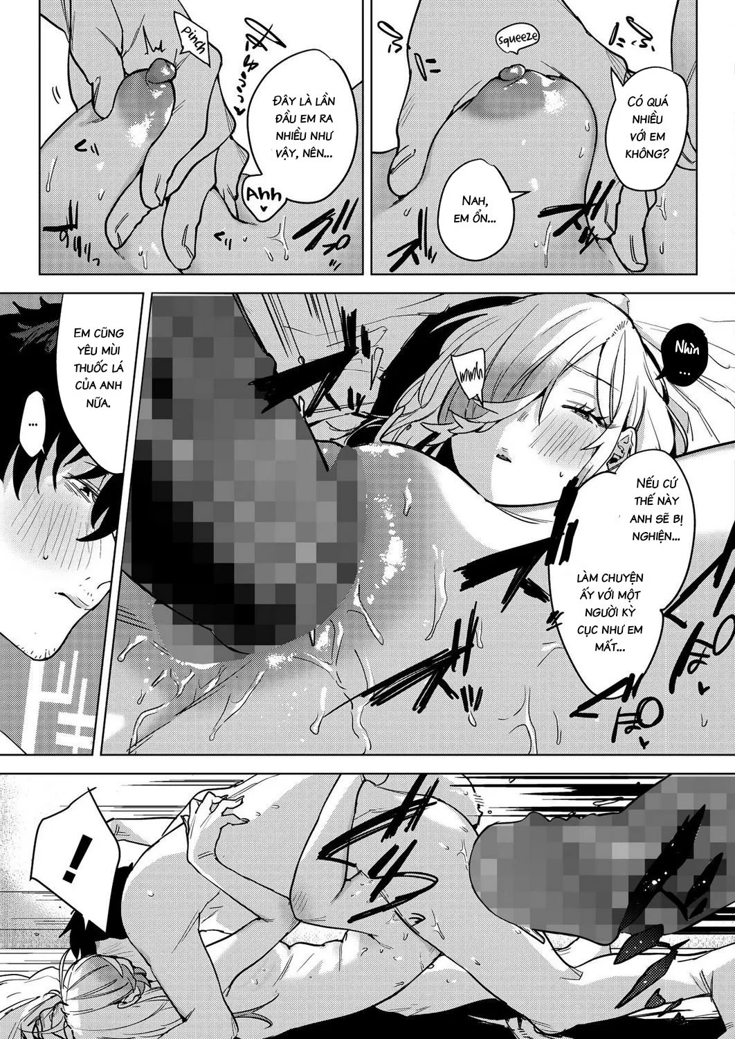 HentaiVN.net - Ảnh 15 - Until the Nasty Rain is Over - Oneshot