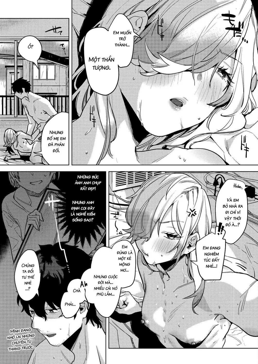 HentaiVN.net - Ảnh 17 - Until the Nasty Rain is Over - Oneshot