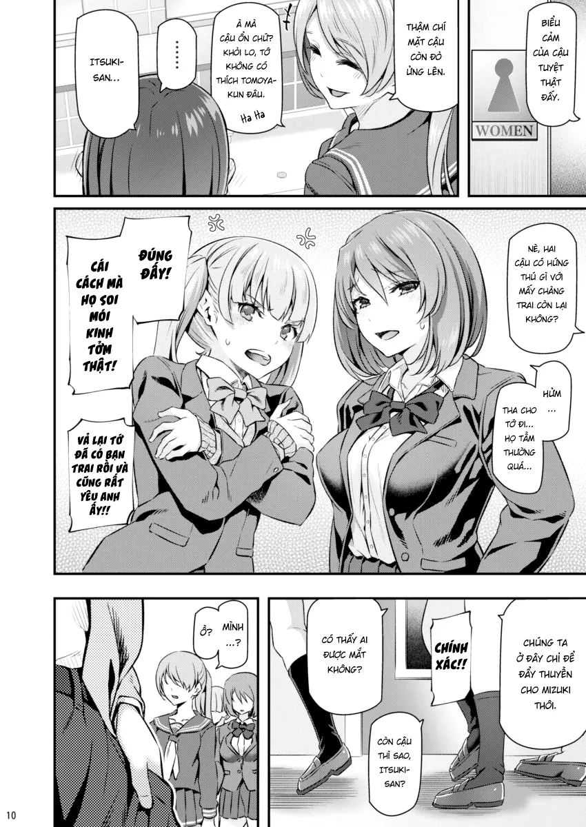 HentaiVN.net - Ảnh 10 - Suika Ni [Suika] - Chap 01 - Buổi giao lưu nhóm.