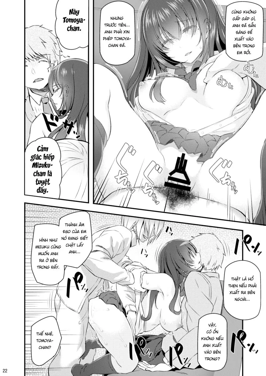HentaiVN.net - Ảnh 22 - Suika Ni [Suika] - Chap 01 - Buổi giao lưu nhóm.