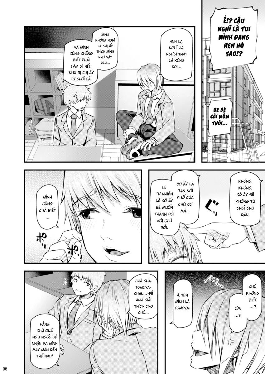 HentaiVN.net - Ảnh 6 - Suika Ni [Suika] - Chap 01 - Buổi giao lưu nhóm.