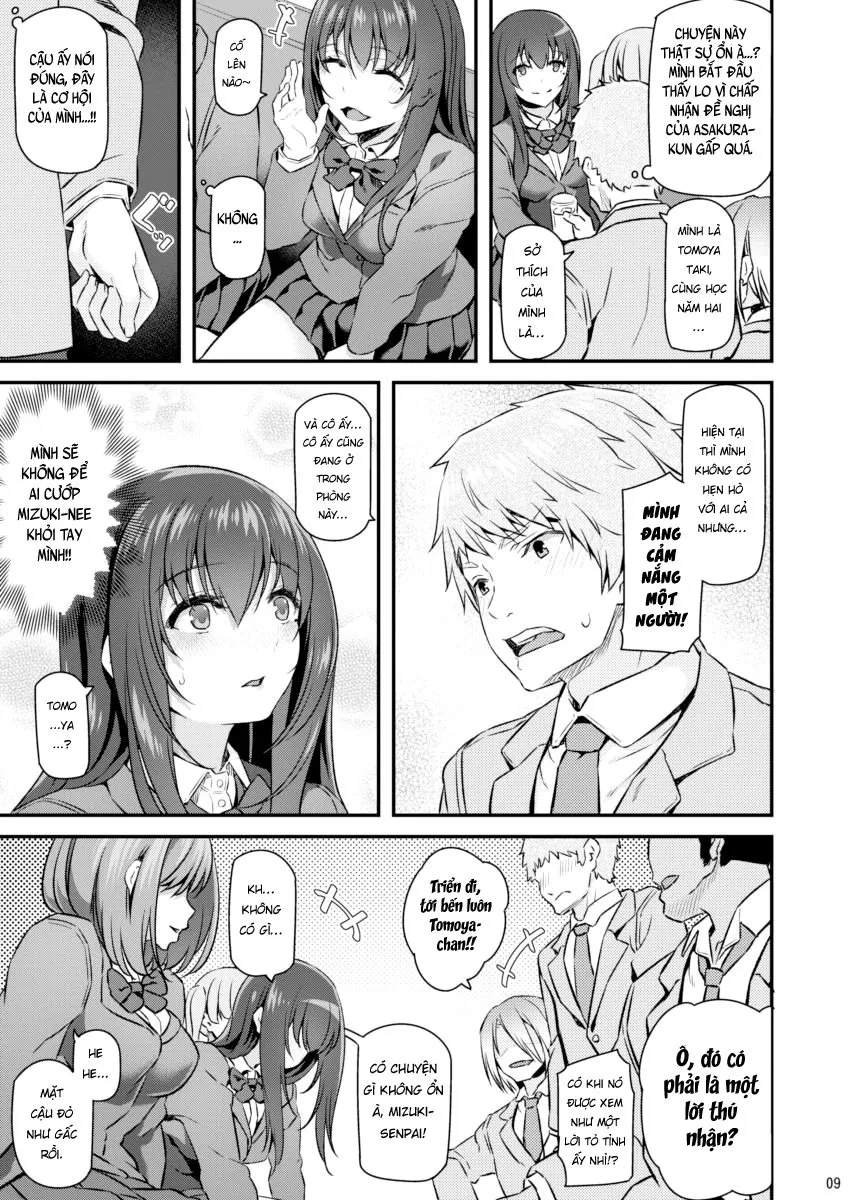 HentaiVN.net - Ảnh 9 - Suika Ni [Suika] - Chap 01 - Buổi giao lưu nhóm.