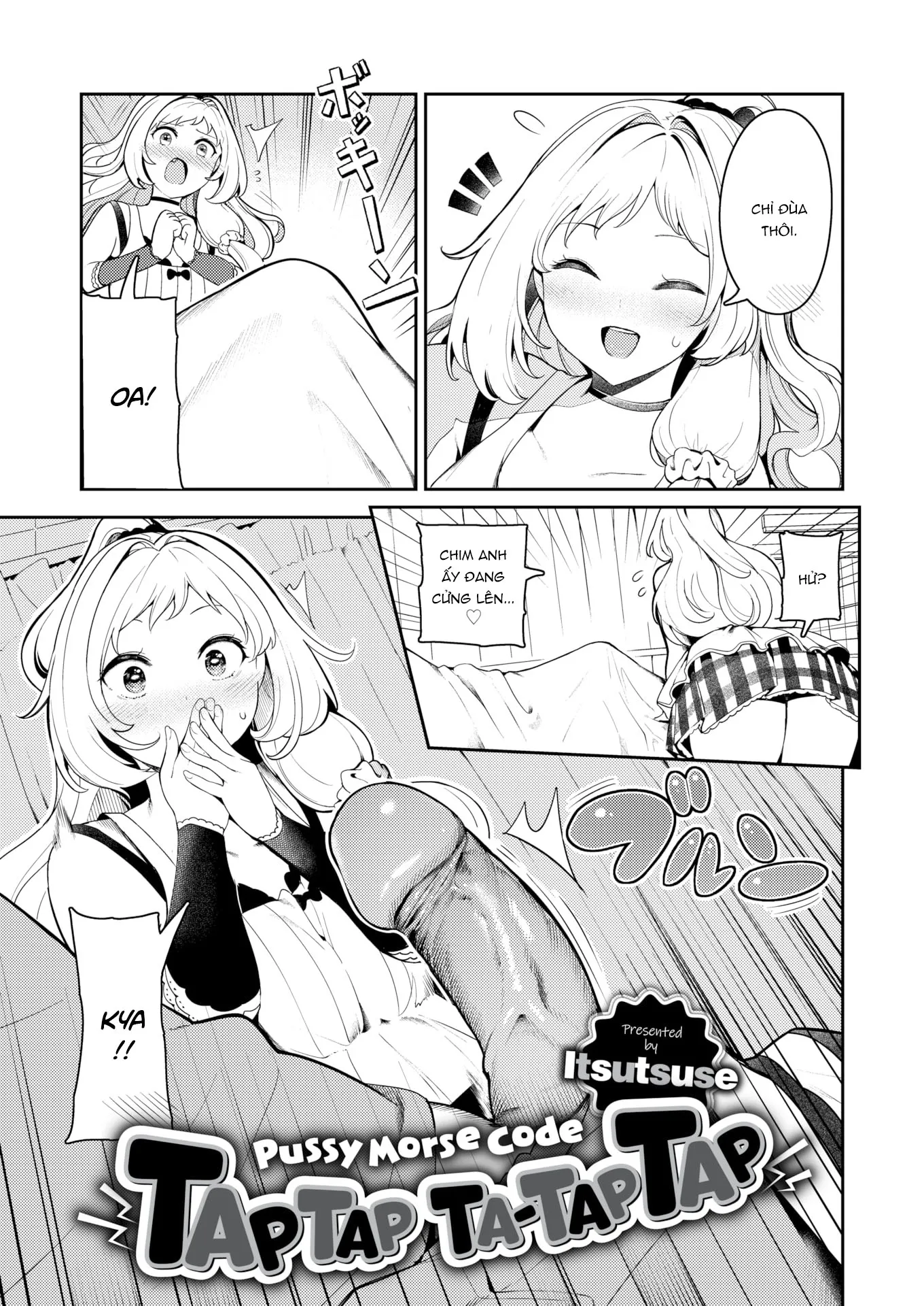 HentaiVN.net - Ảnh 4 - Pussy Morse Code Tap Tap Ta-Tap Tap [Pussy Morse Code Tap Tap Ta-Tap Tap] - Oneshot
