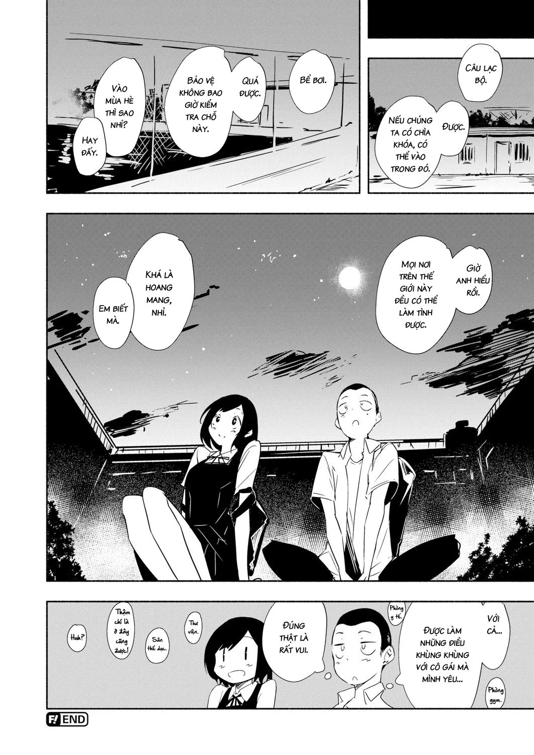 HentaiVN.net - Ảnh 20 - School’s Scenery - Oneshot