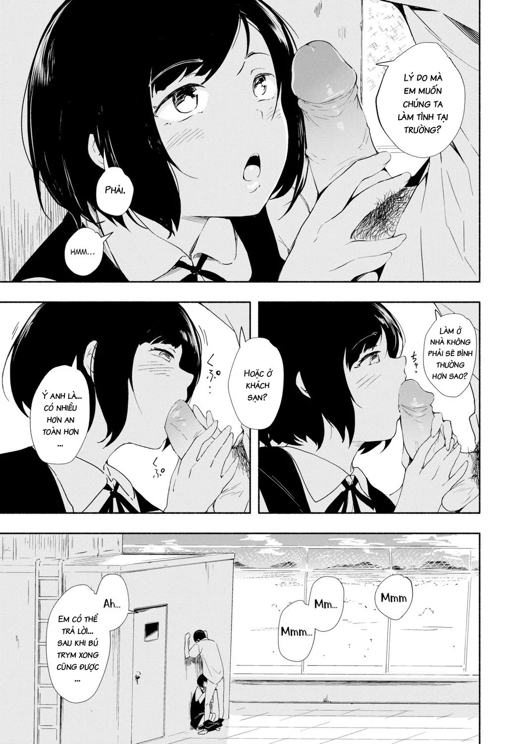HentaiVN.net - Ảnh 5 - School’s Scenery - Oneshot
