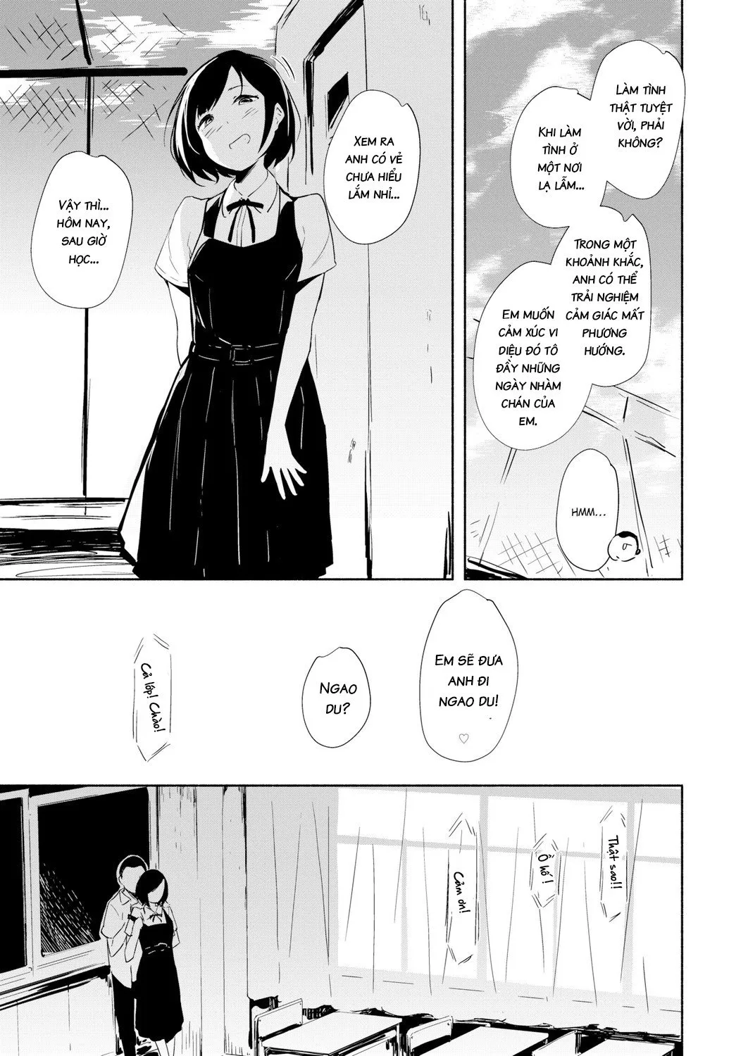 HentaiVN.net - Ảnh 7 - School’s Scenery - Oneshot