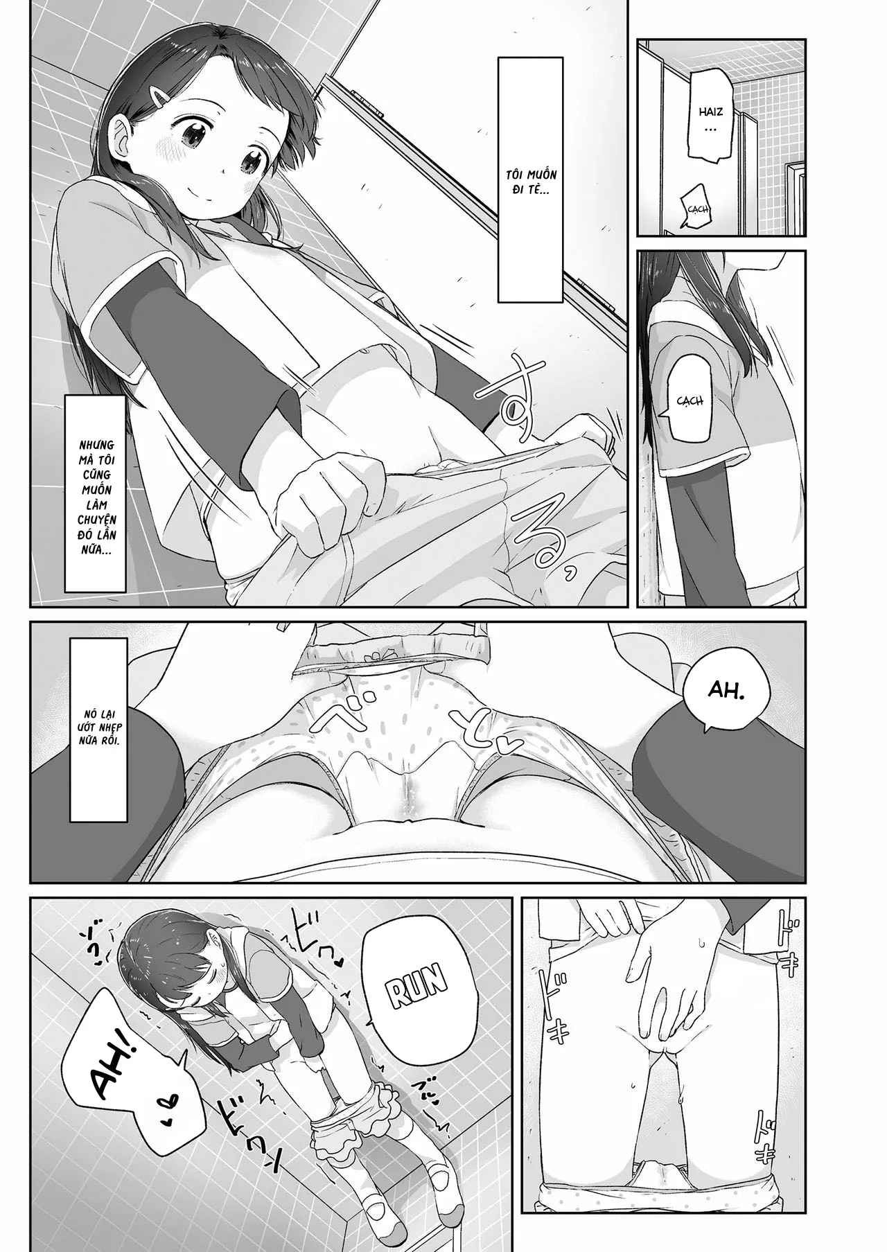 HentaiVN.net - Ảnh 10 - Suru Onnanoko [Onnanoko; するオンナノコ] - Ch.2 Em dậy rồi! [Phần đầu]