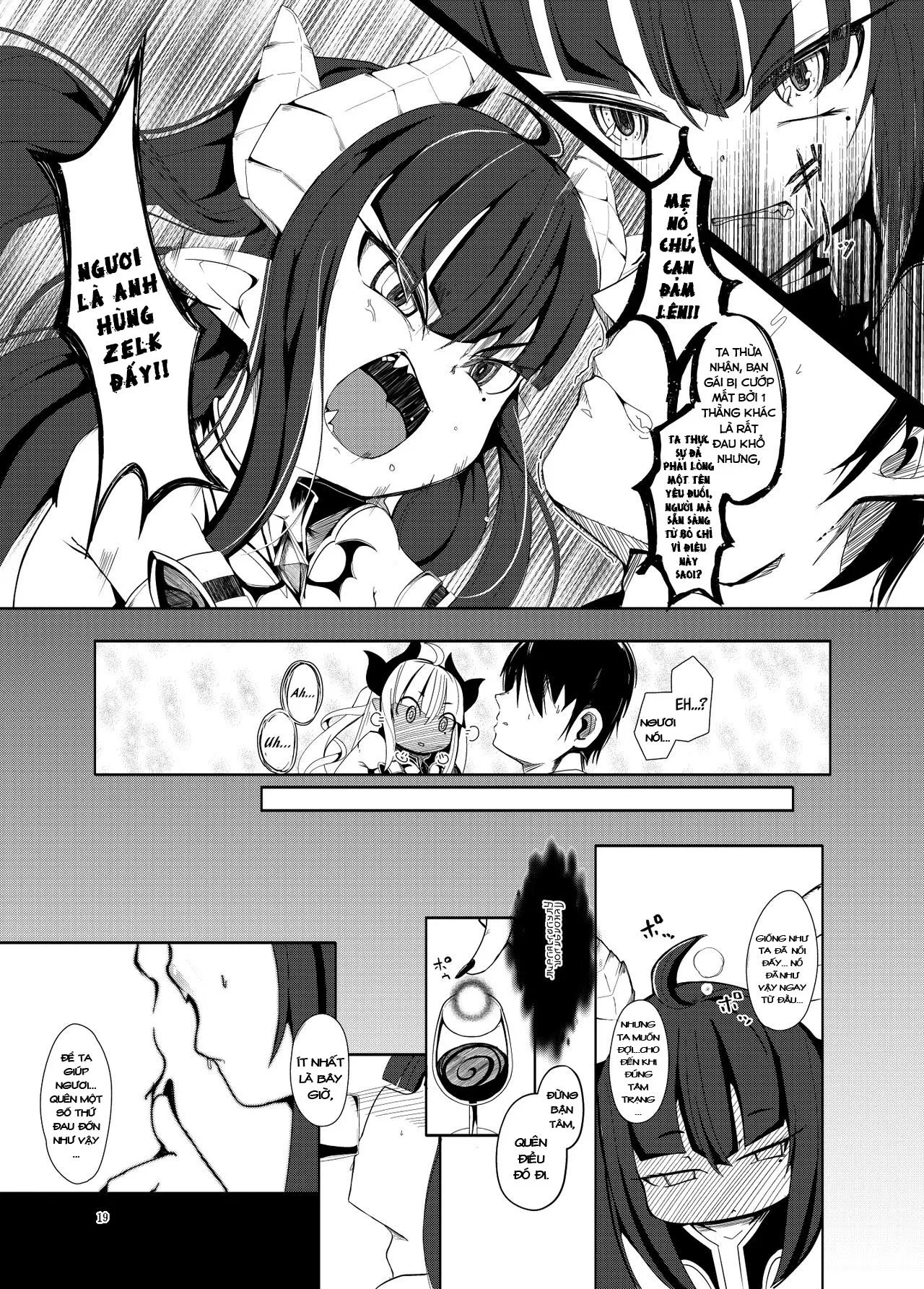 HentaiVN.net - Ảnh 18 - Yuusha, Ai ni Otsu [A Hero, Fallen By Love] - Oneshot