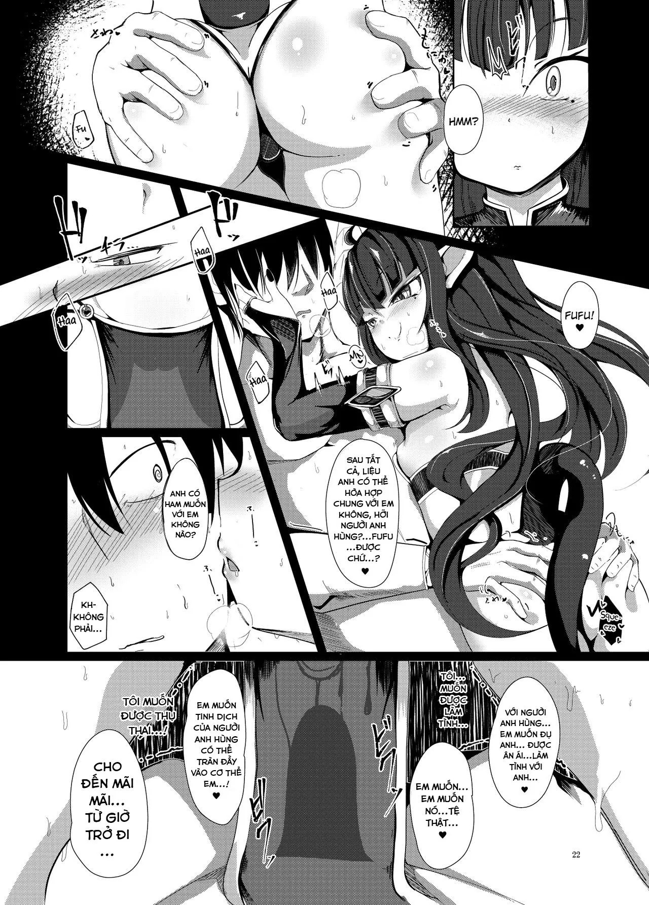 HentaiVN.net - Ảnh 21 - Yuusha, Ai ni Otsu [A Hero, Fallen By Love] - Oneshot