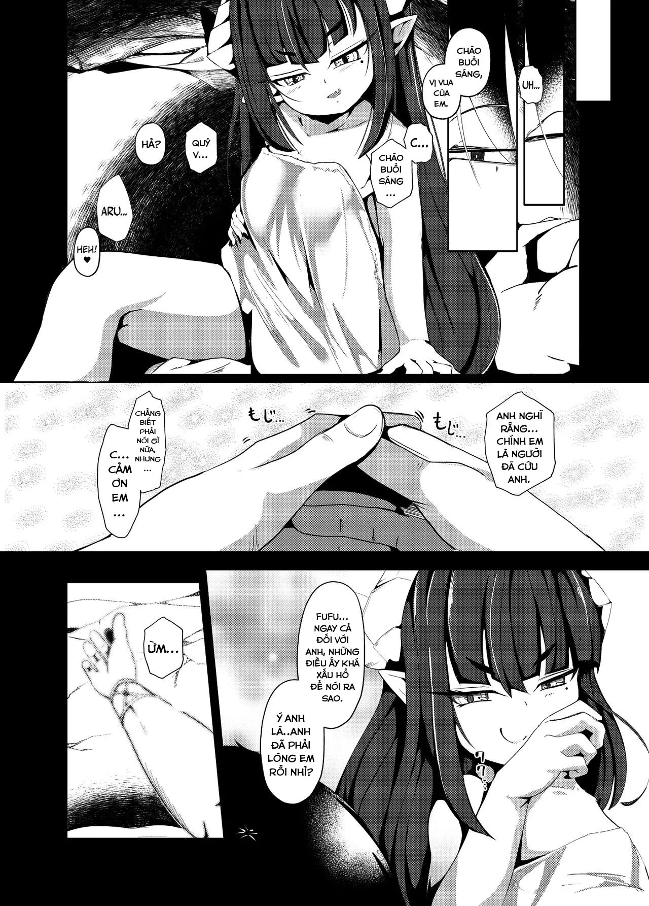 HentaiVN.net - Ảnh 31 - Yuusha, Ai ni Otsu [A Hero, Fallen By Love] - Oneshot