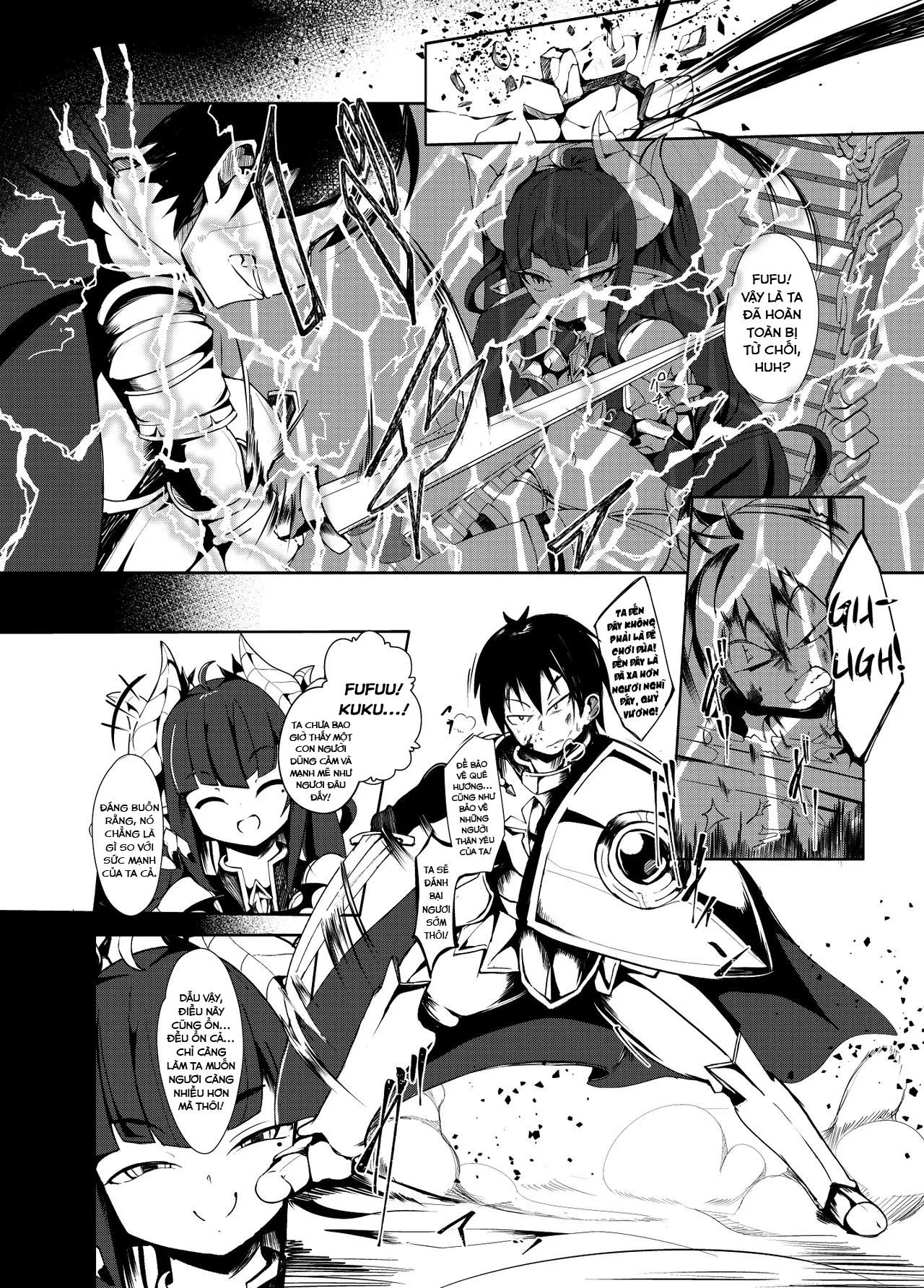 HentaiVN.net - Ảnh 3 - Yuusha, Ai ni Otsu [A Hero, Fallen By Love] - Oneshot