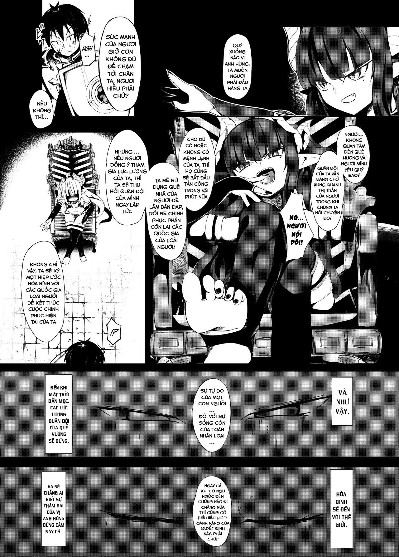 HentaiVN.net - Ảnh 4 - Yuusha, Ai ni Otsu [A Hero, Fallen By Love] - Oneshot